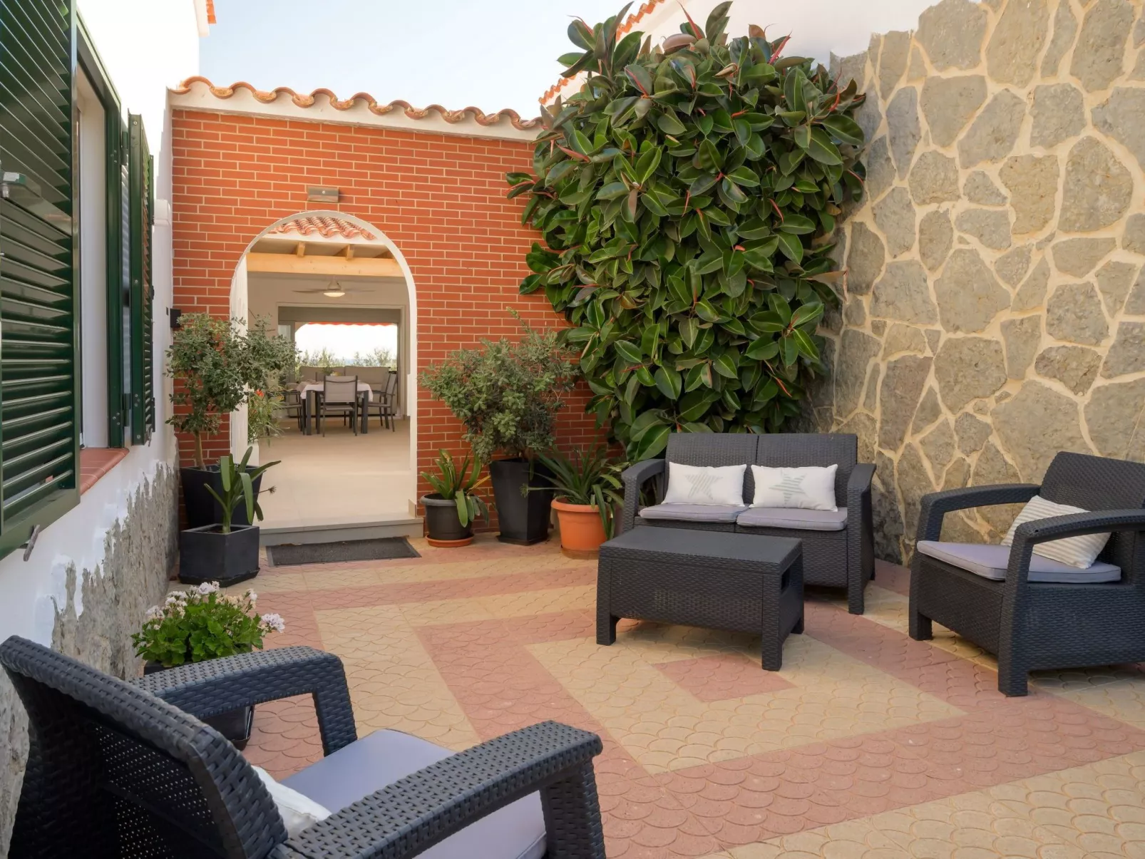 Villa Ponti A5 - direkt am Meer-Binnen