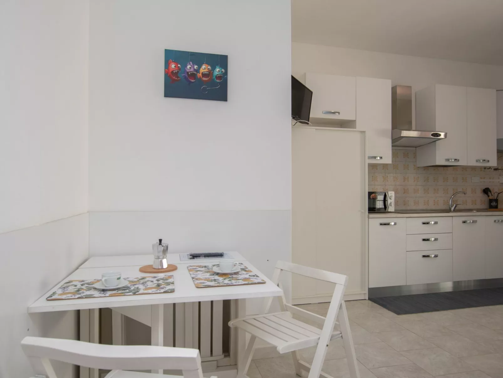 Studio 'Türkis' mit Terrasse-Binnen