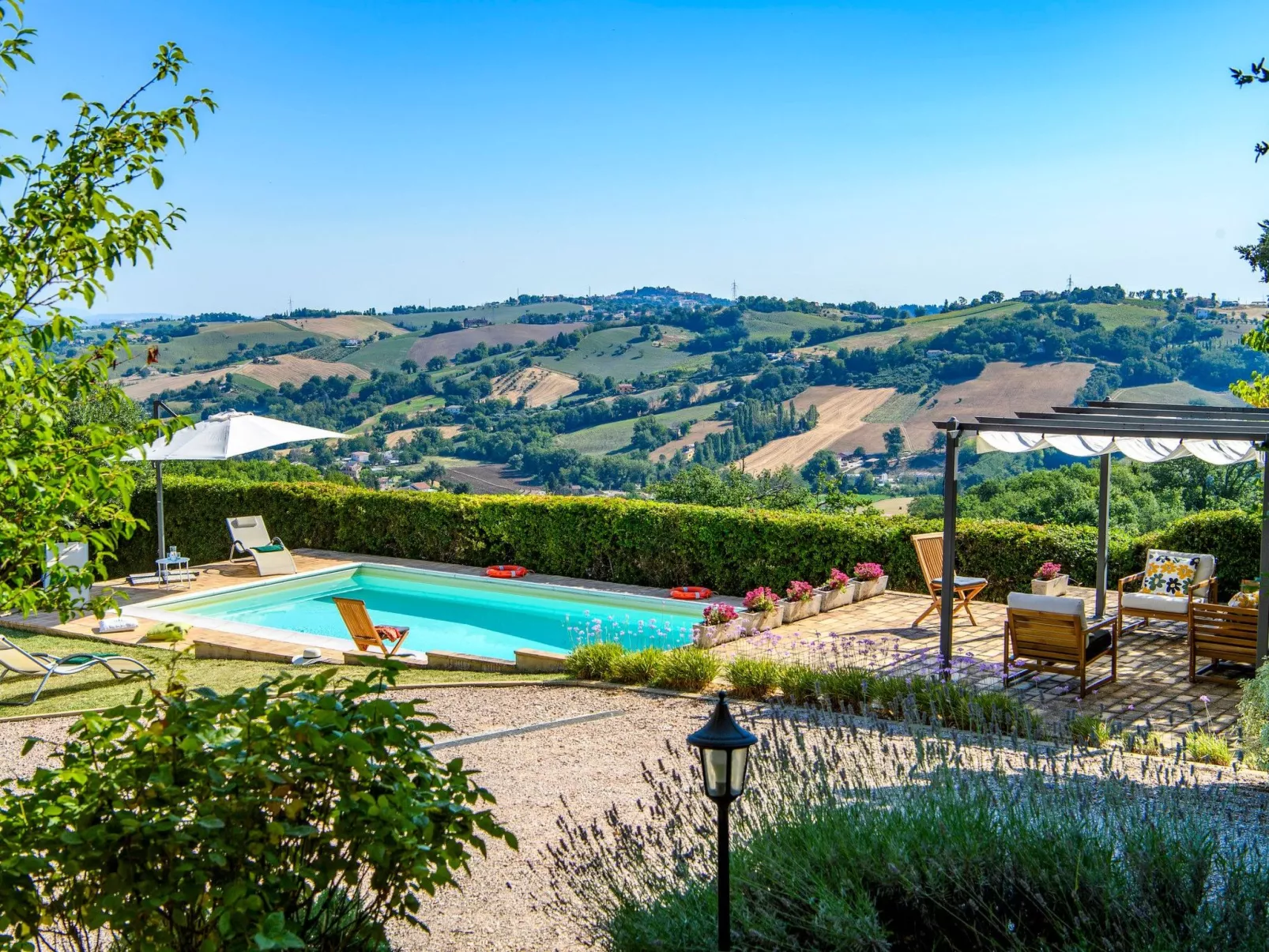 Casa Felicità, Marche Ferienhäuser-Buiten