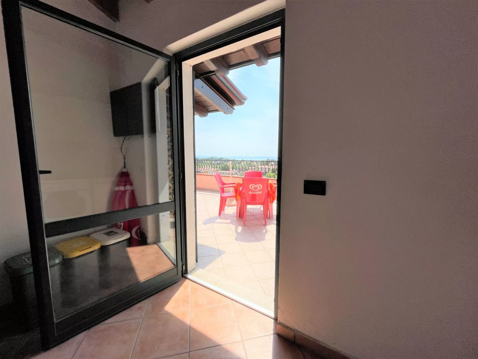 Wohnung in Solarolo mit privatem Parkplatz-Binnen