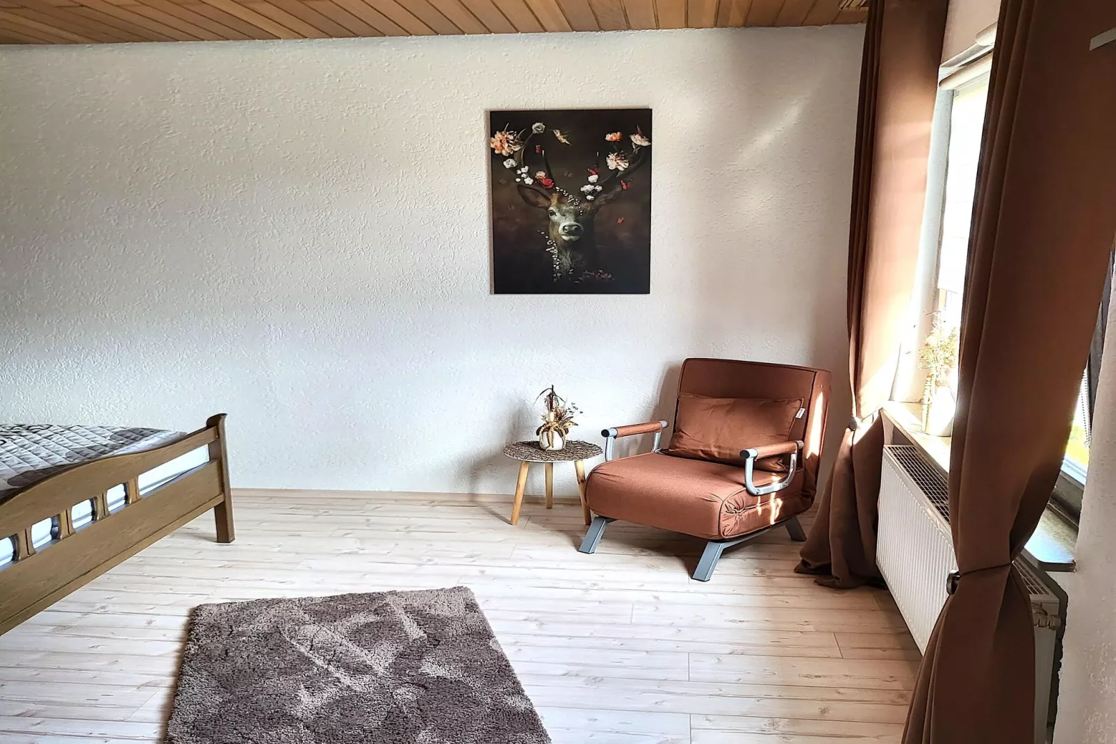 Ferienwohnung Bluzi im Westerwald-Slaapkamer