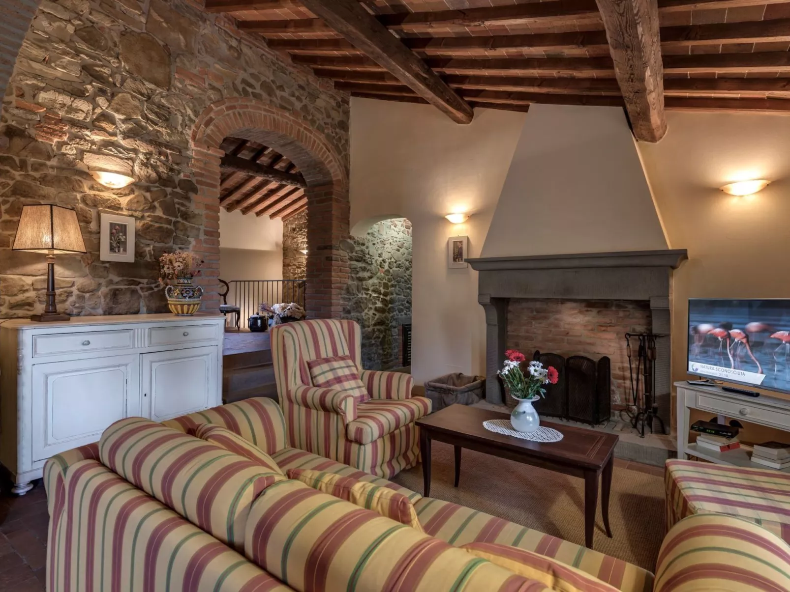 Landgut "Podere Vecciale-Binnen