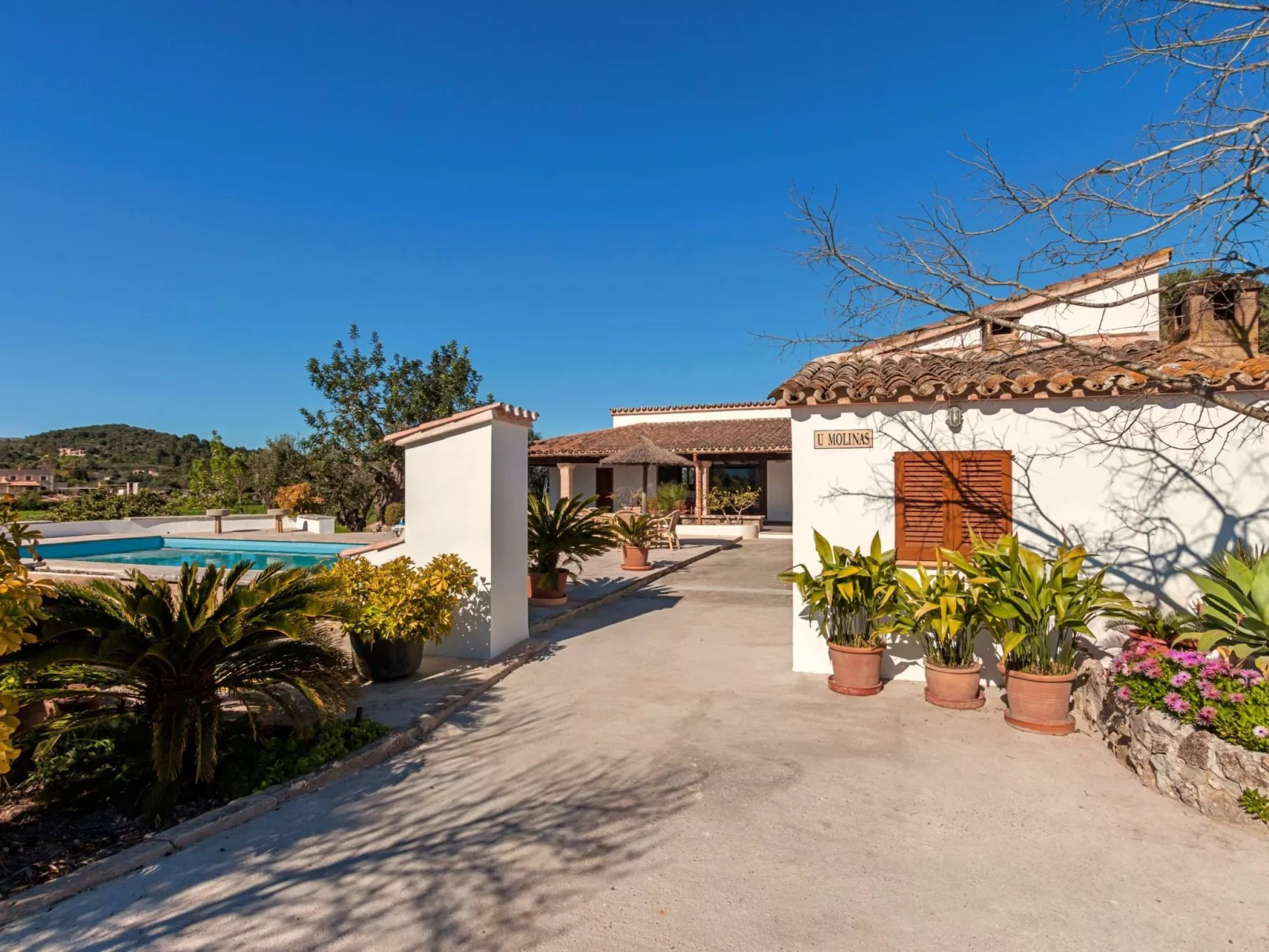 Ferienvilla "Molinas" mit privatem Pool-Buiten