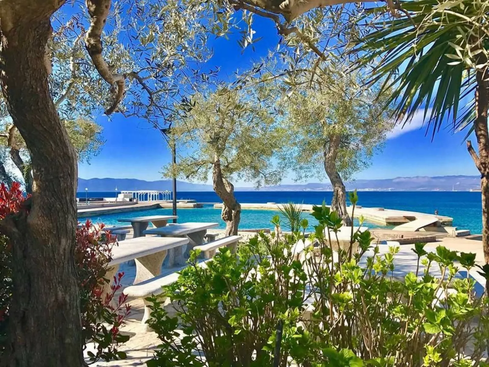 Familienwohnung in Malinska-Buiten