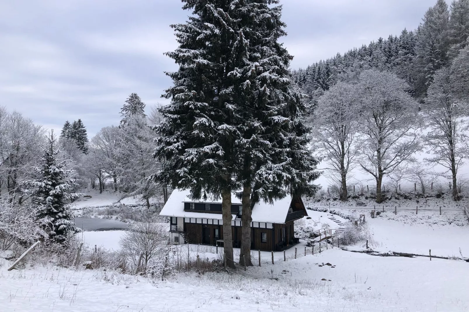 Lodge Winterberg-Exterieur winter