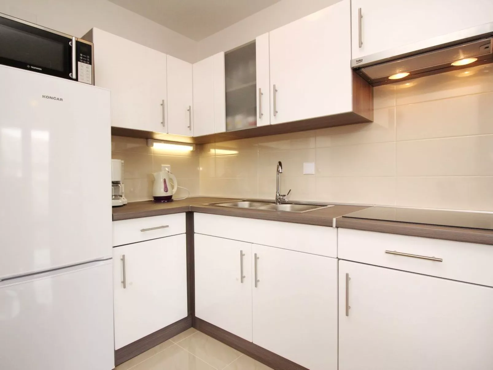 Wohnung in Baška mit Eigenem Balkon-Binnen