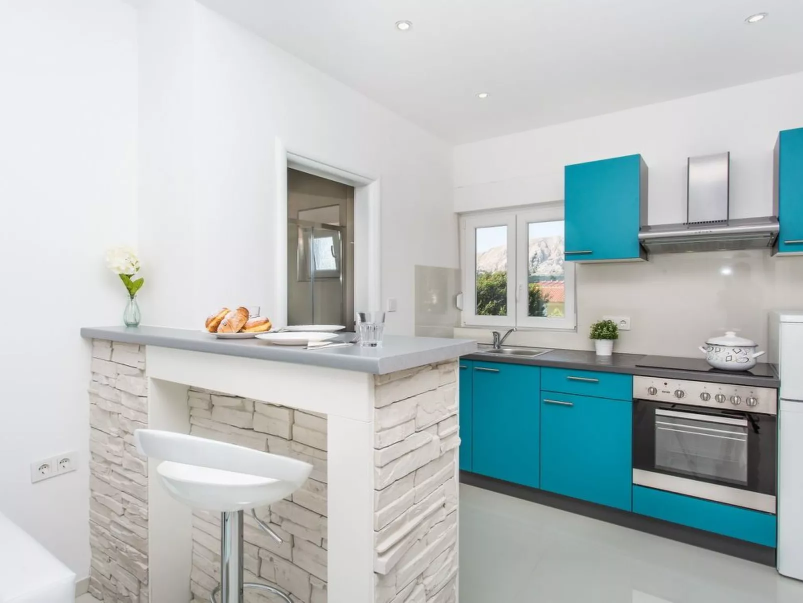 Nettes Appartement in Baška mit Eigenem Balkon-Image-tags.info