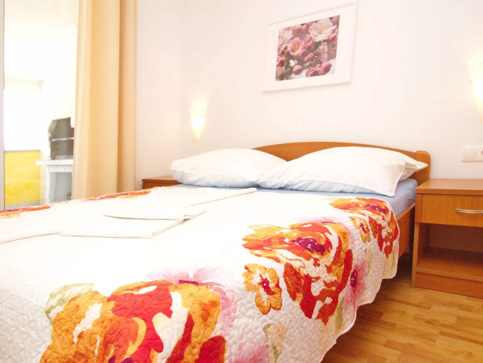 In Baška mit Eigenem Balkon-Binnen