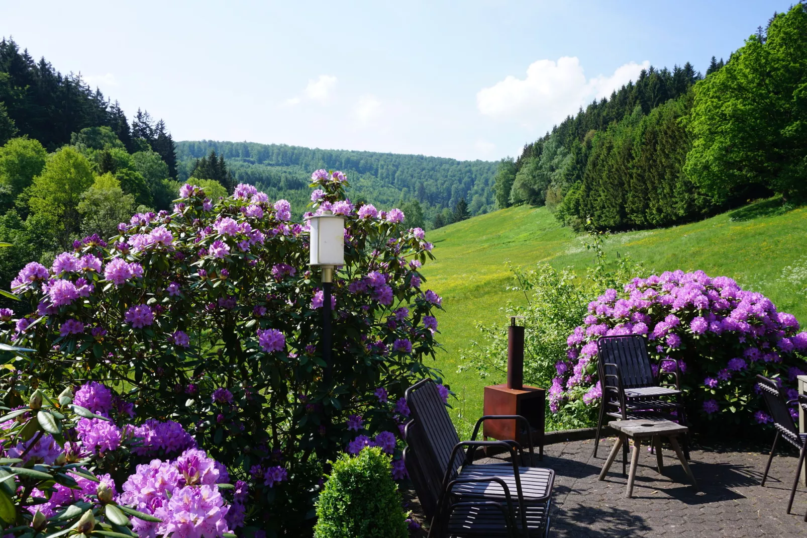 Landhaus  Lodge Winterberg-Uitzicht zomer