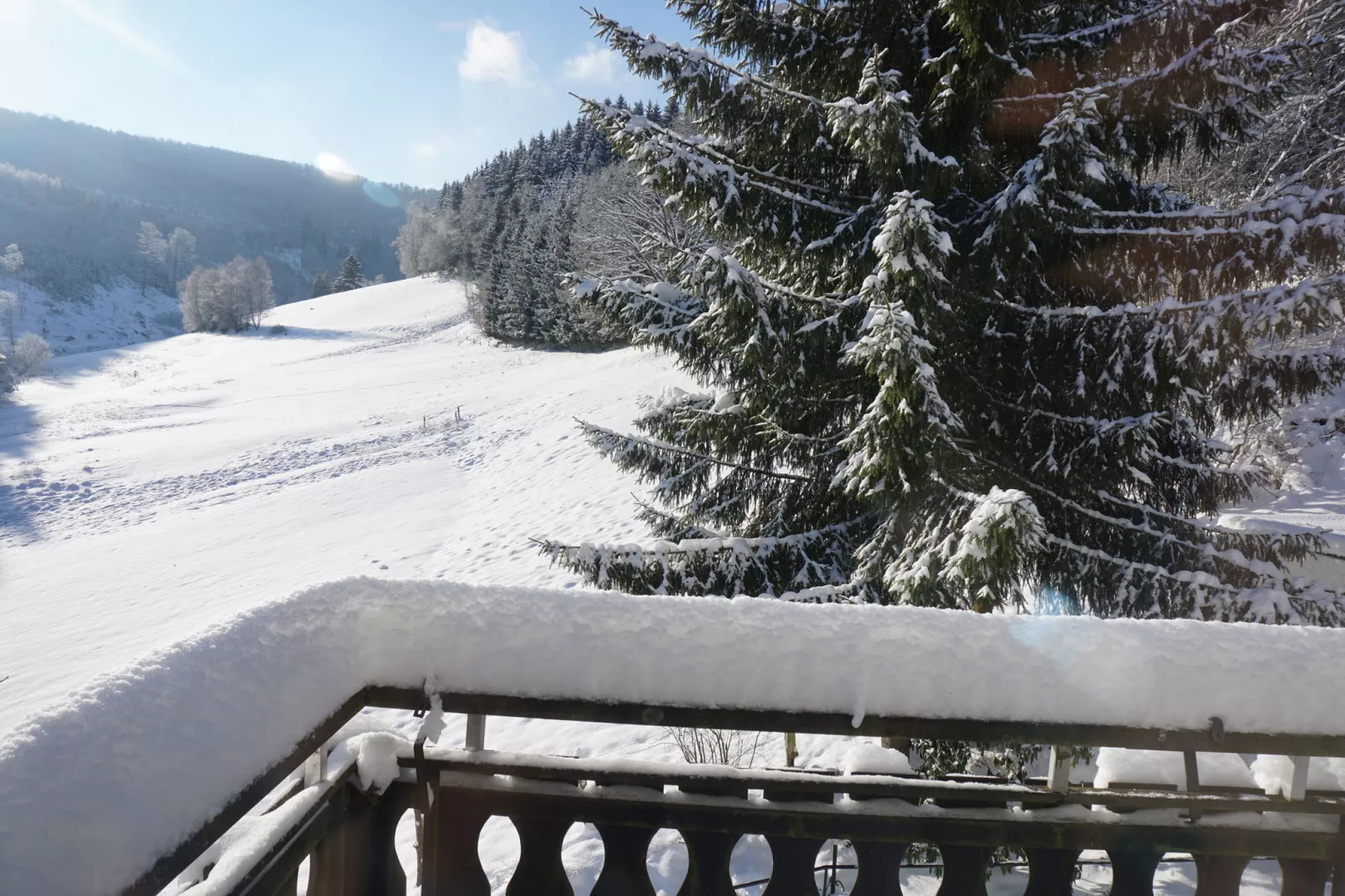 Landhaus  Lodge Winterberg-Uitzicht winter