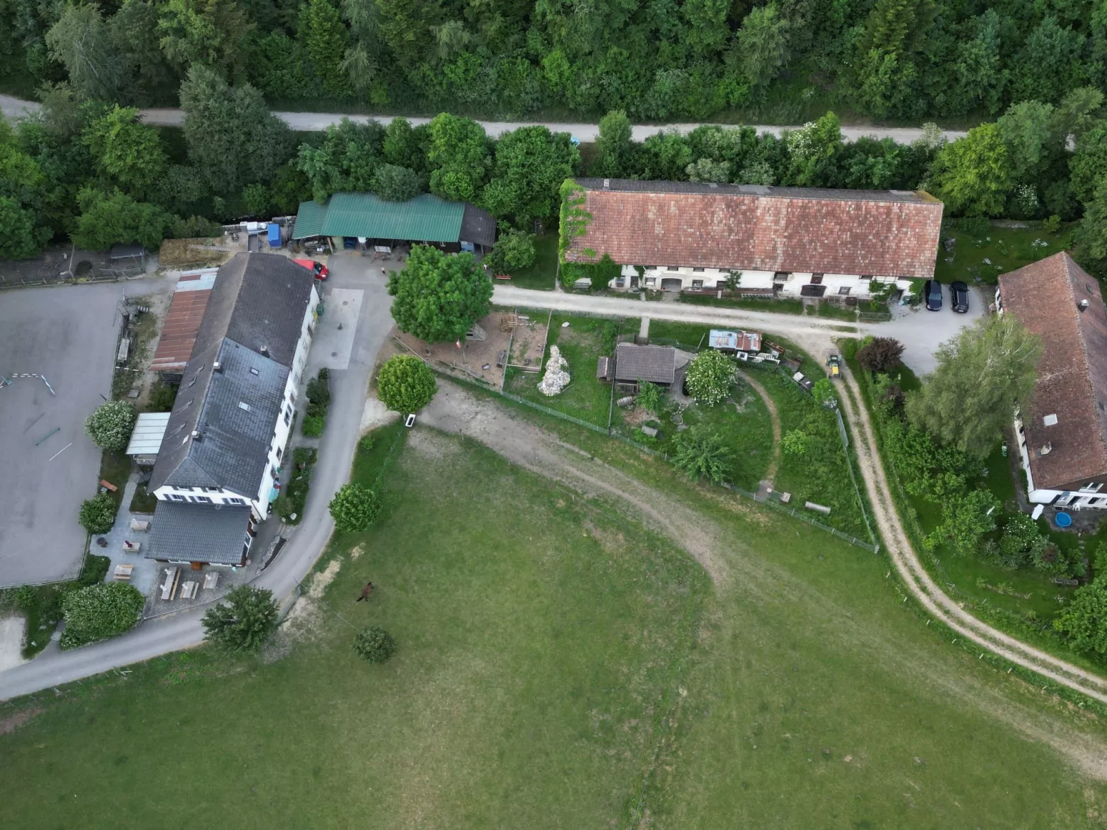 Leben "Im Herzen der Farm"-Buiten