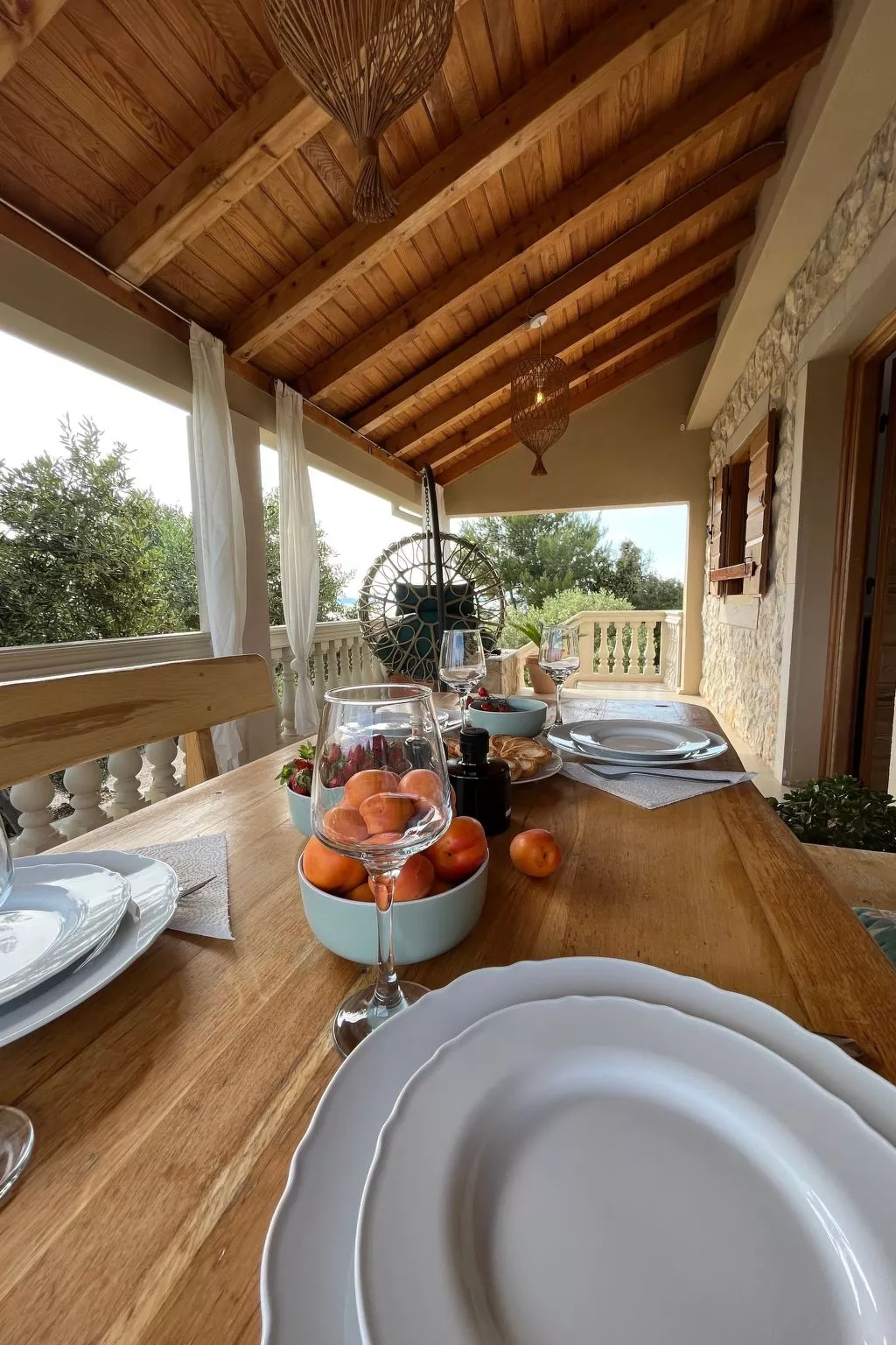 Modernes Ferienhaus Robinson in Dobropoljana-Buiten