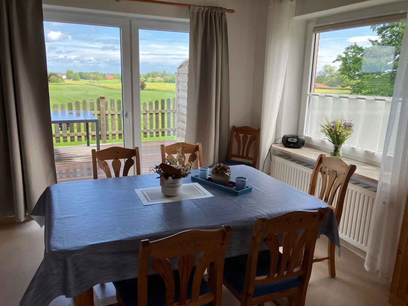 Haus mit Herz-Binnen