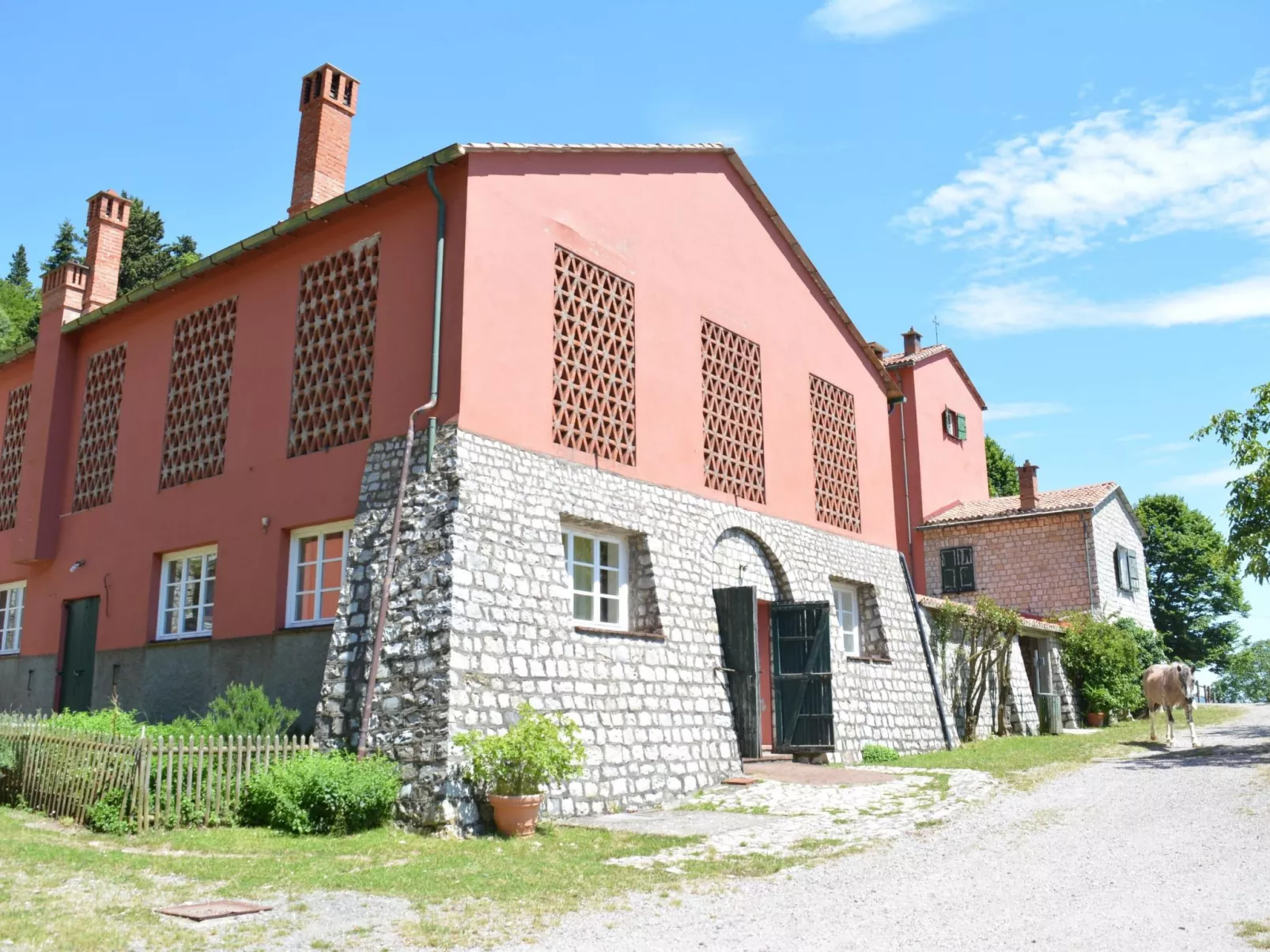 Appartement in Castiglione Chiavarese mit Garten-Buiten