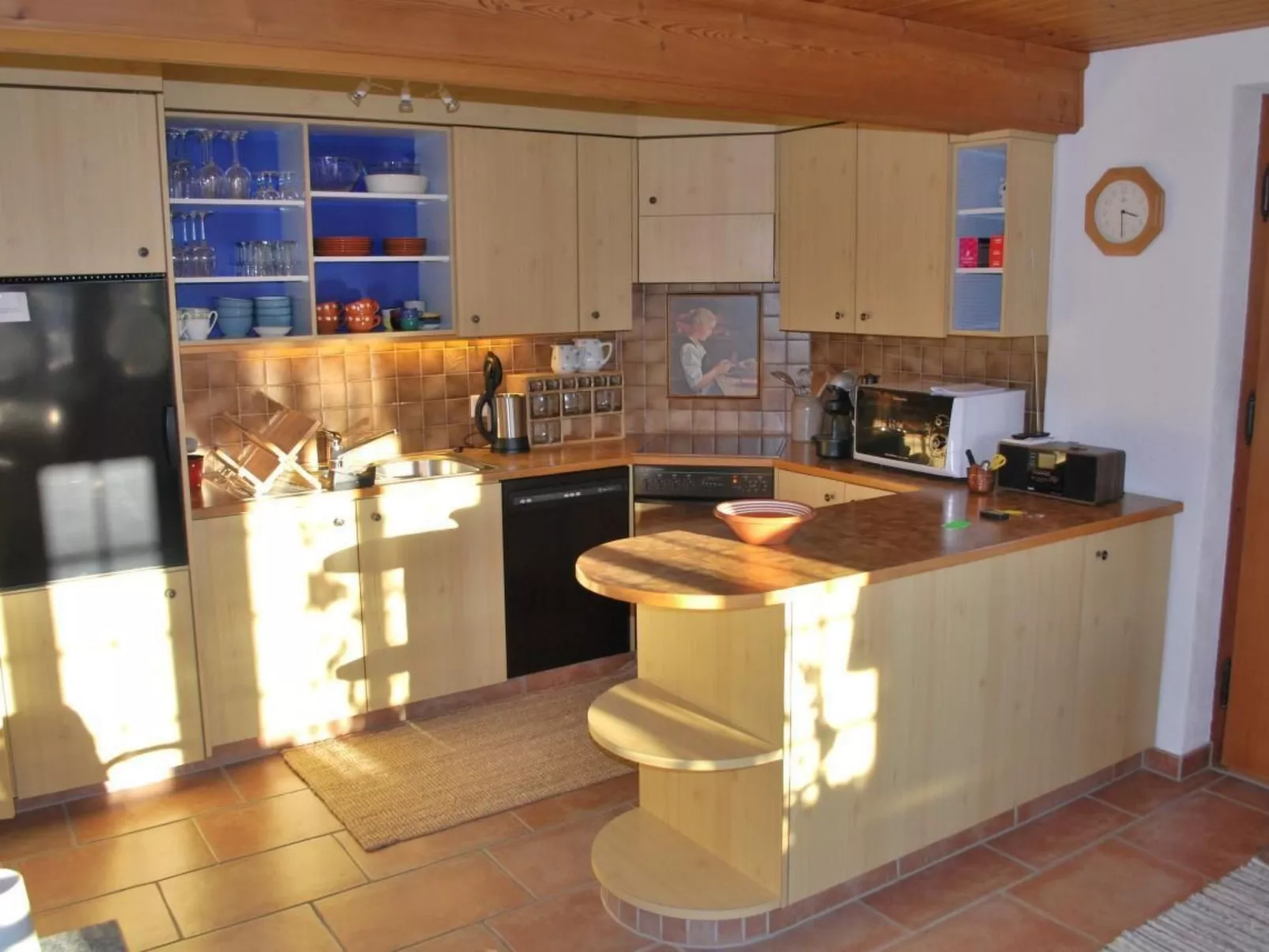 Blick auf herrliche Bergwelt-Binnen