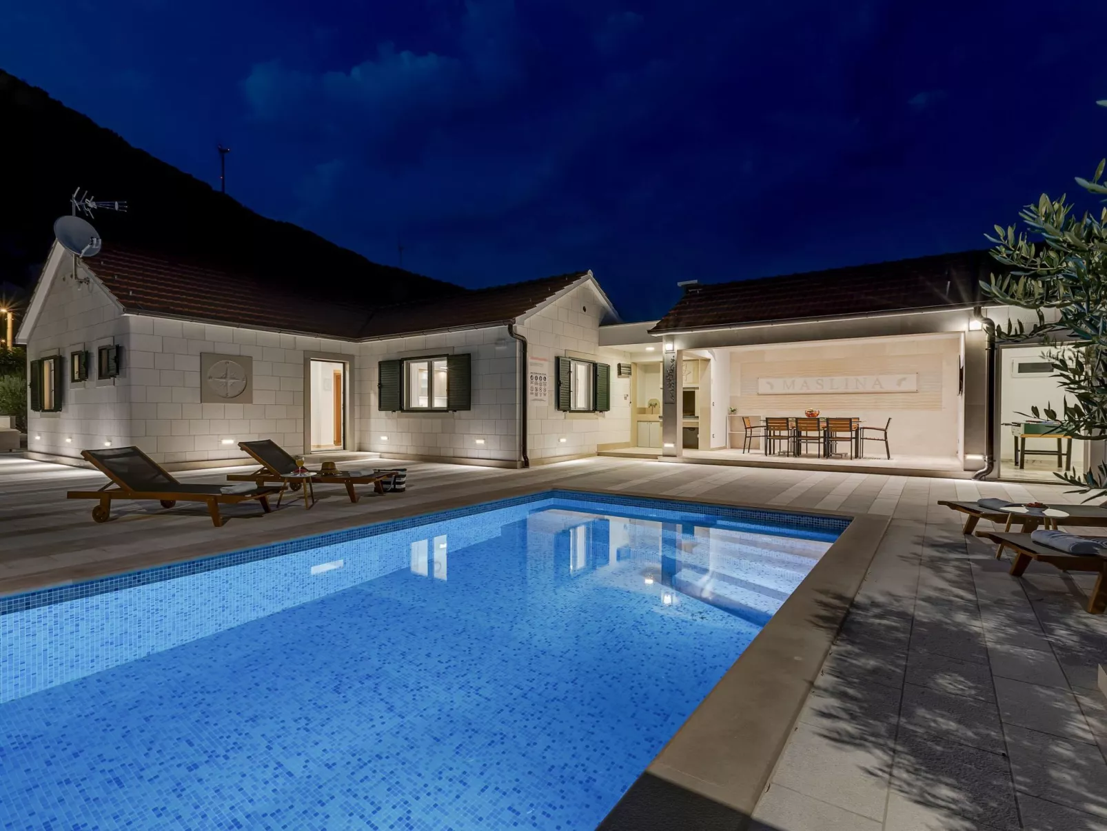 Villa Maslina - Ferienanlage Moja Stina-Buiten