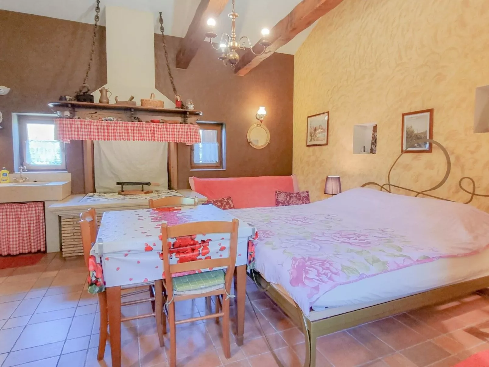 Einzimmerwohnung "Nadja 2" mit Terrasse-Binnen