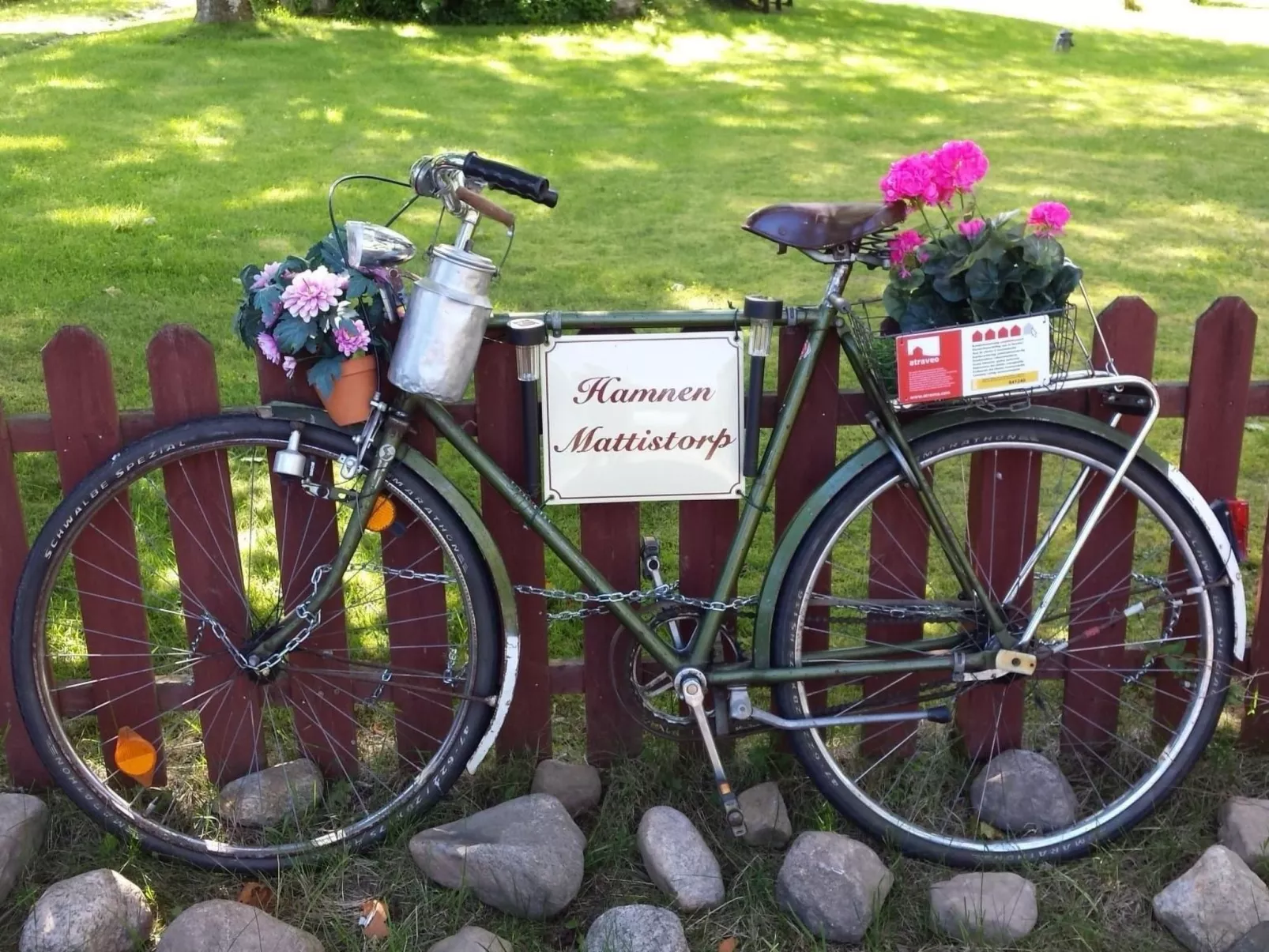 In Karlsborg mit Offenem Kamin-Buiten