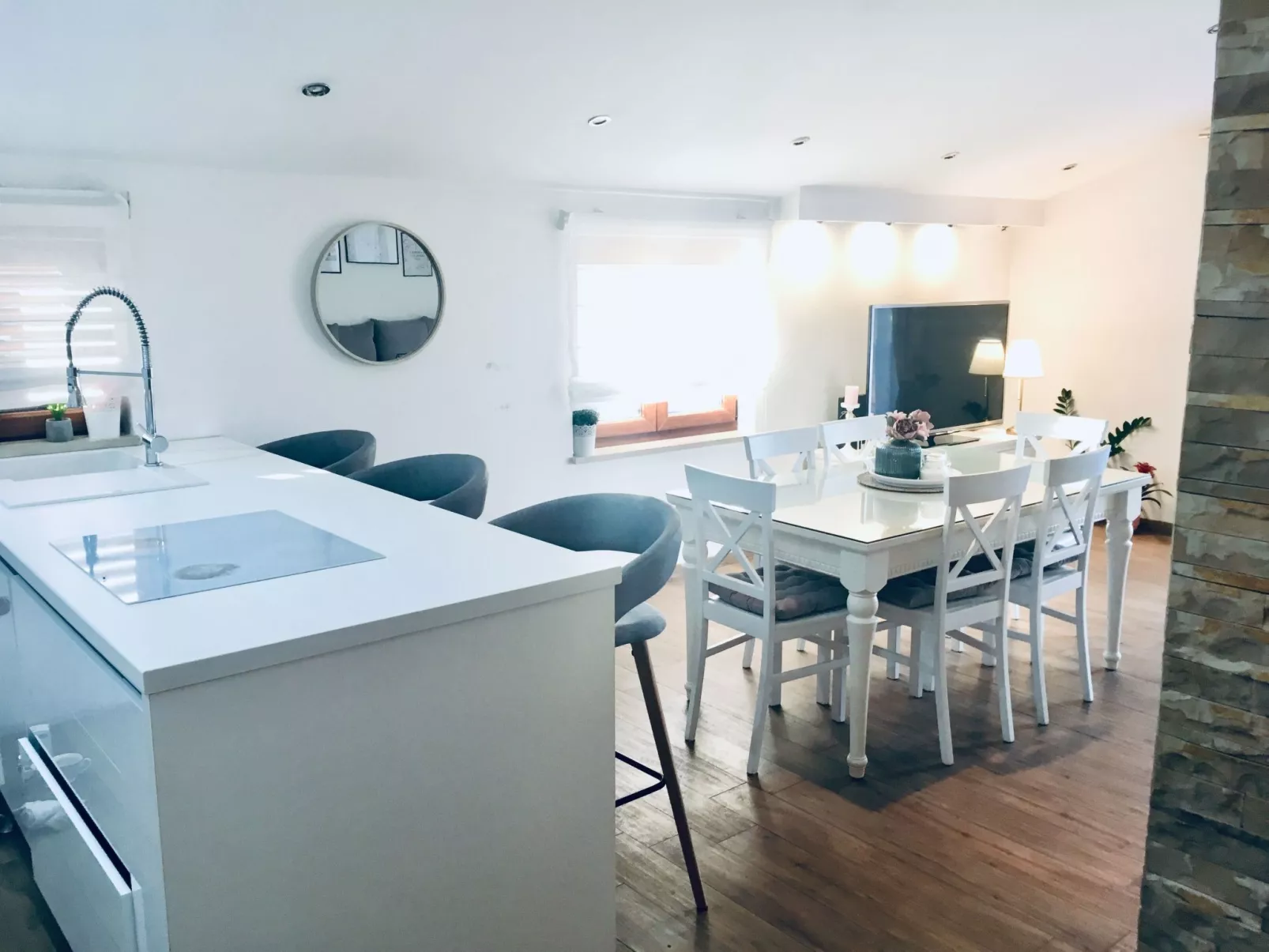 Angenehmes Haus in Posedarje mit großem Garten-Binnen