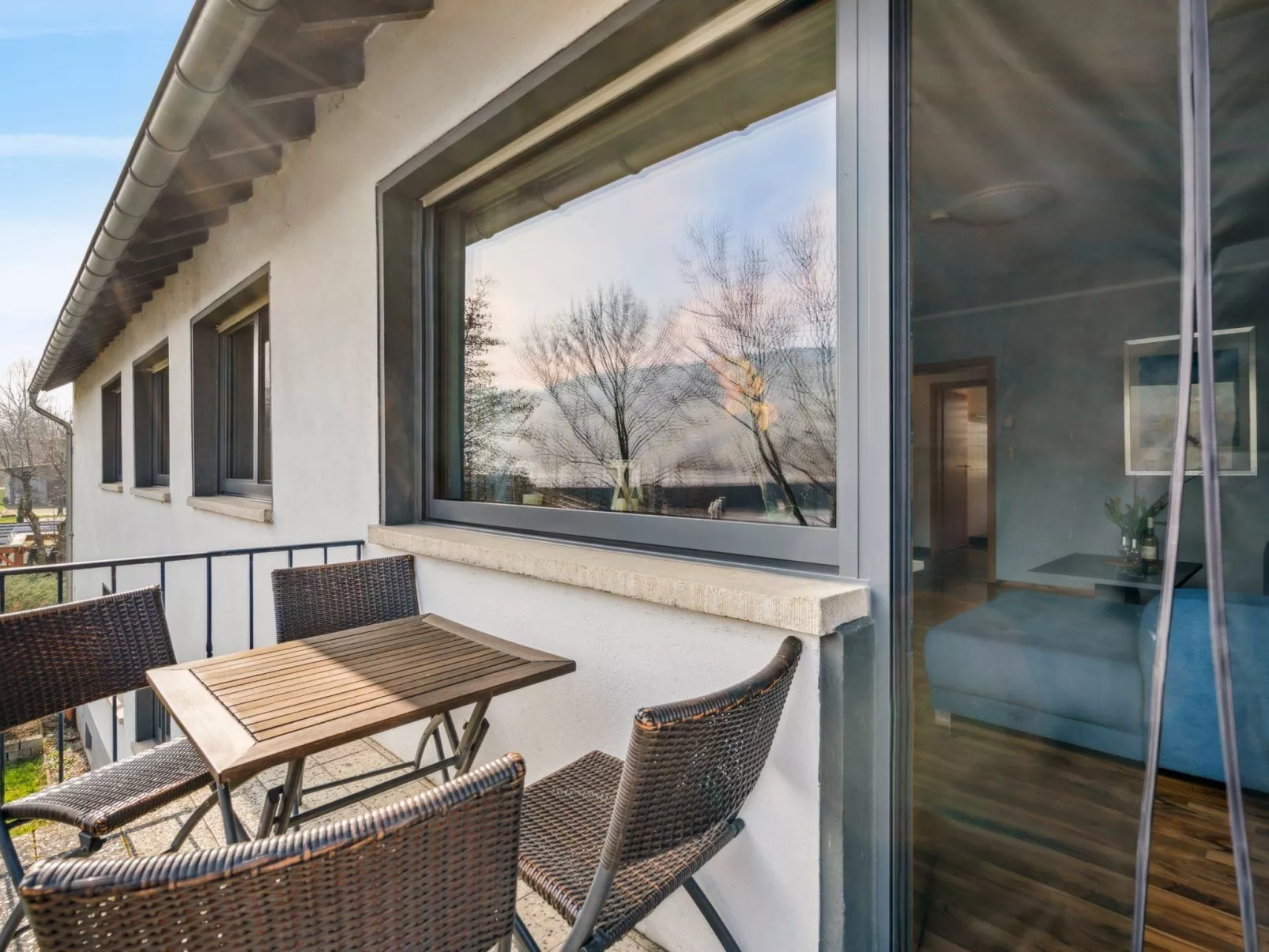 Mit Balkon und schönem Moselblick-Buiten