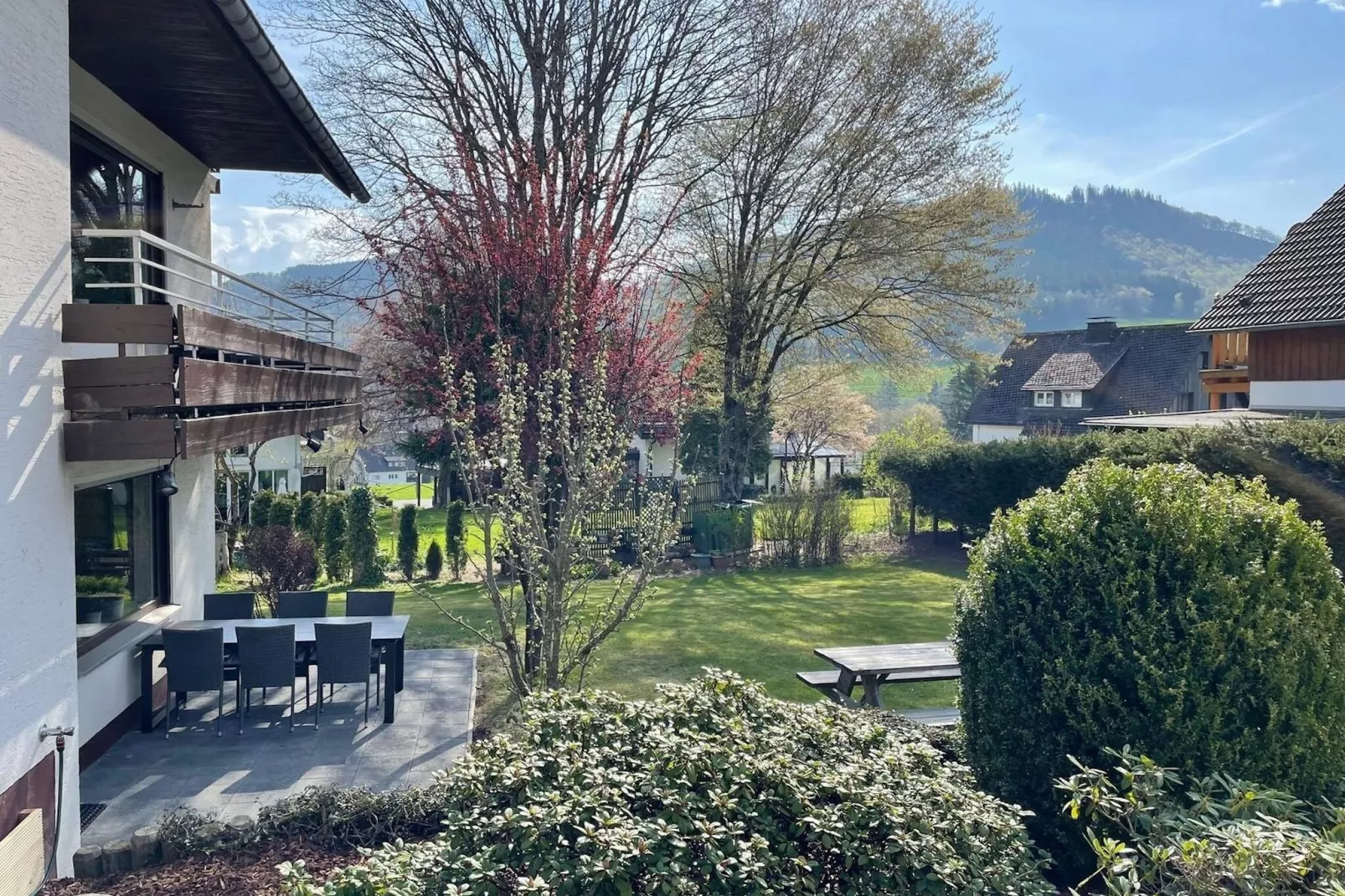 Apartment auf der Platte 1-Tuinen zomer