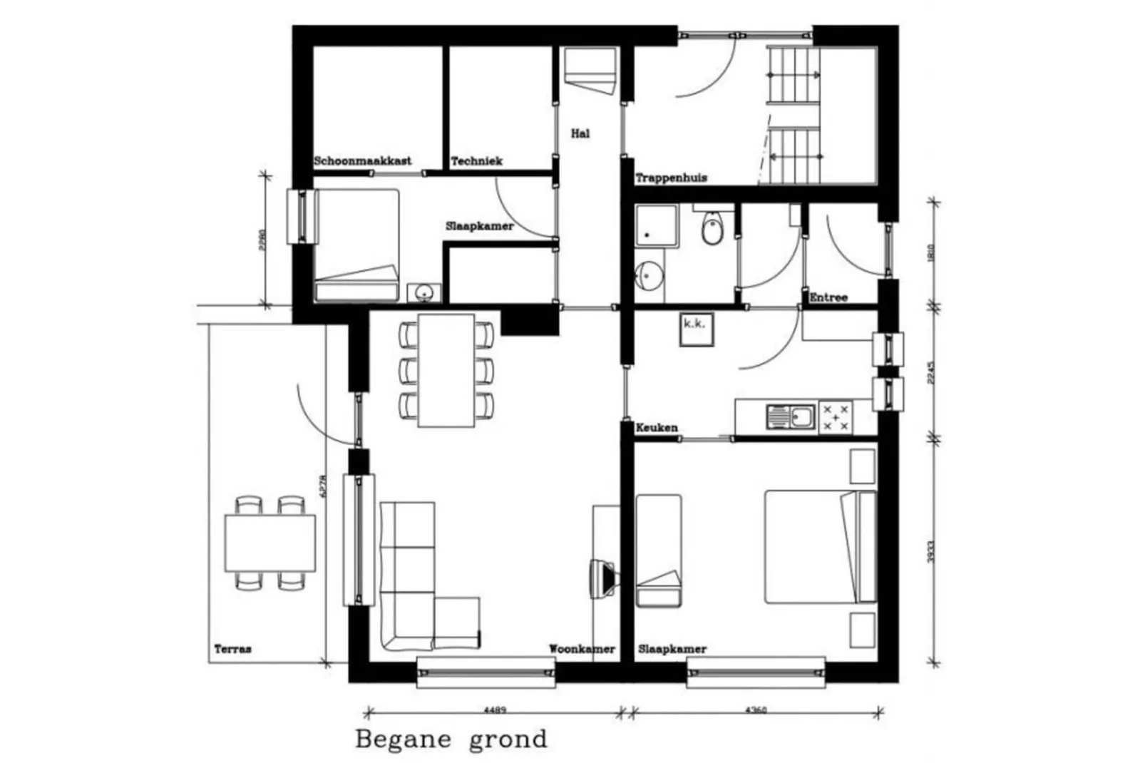 Apartment auf der Platte 1-Sfeer