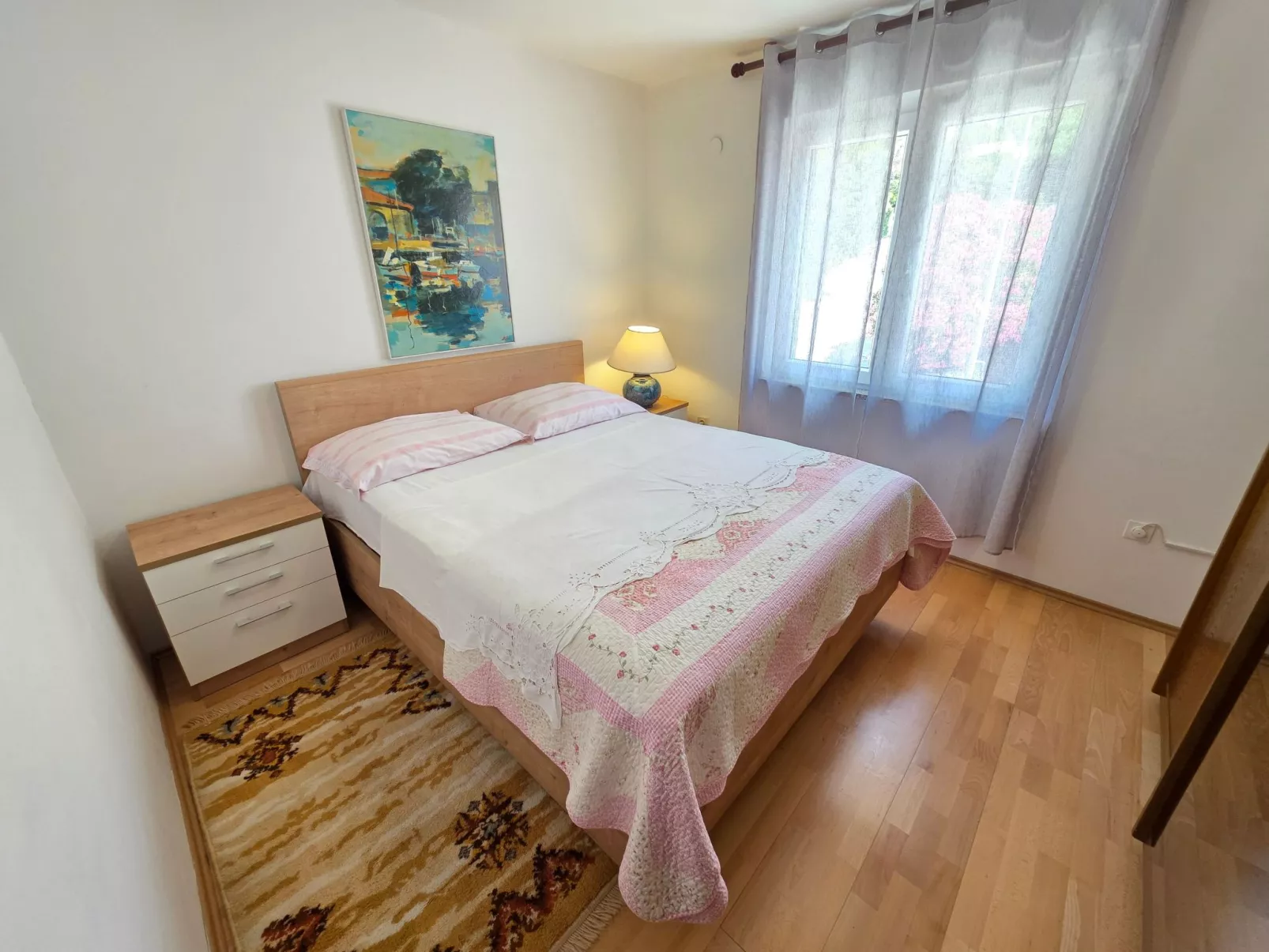 Wohnung mit Meerblick, 150 m vom Strand entfernt-Binnen