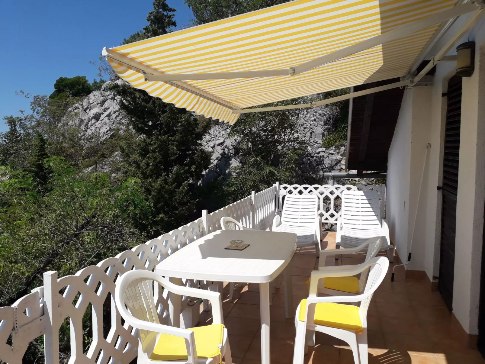 Mit Meerblick-Buiten