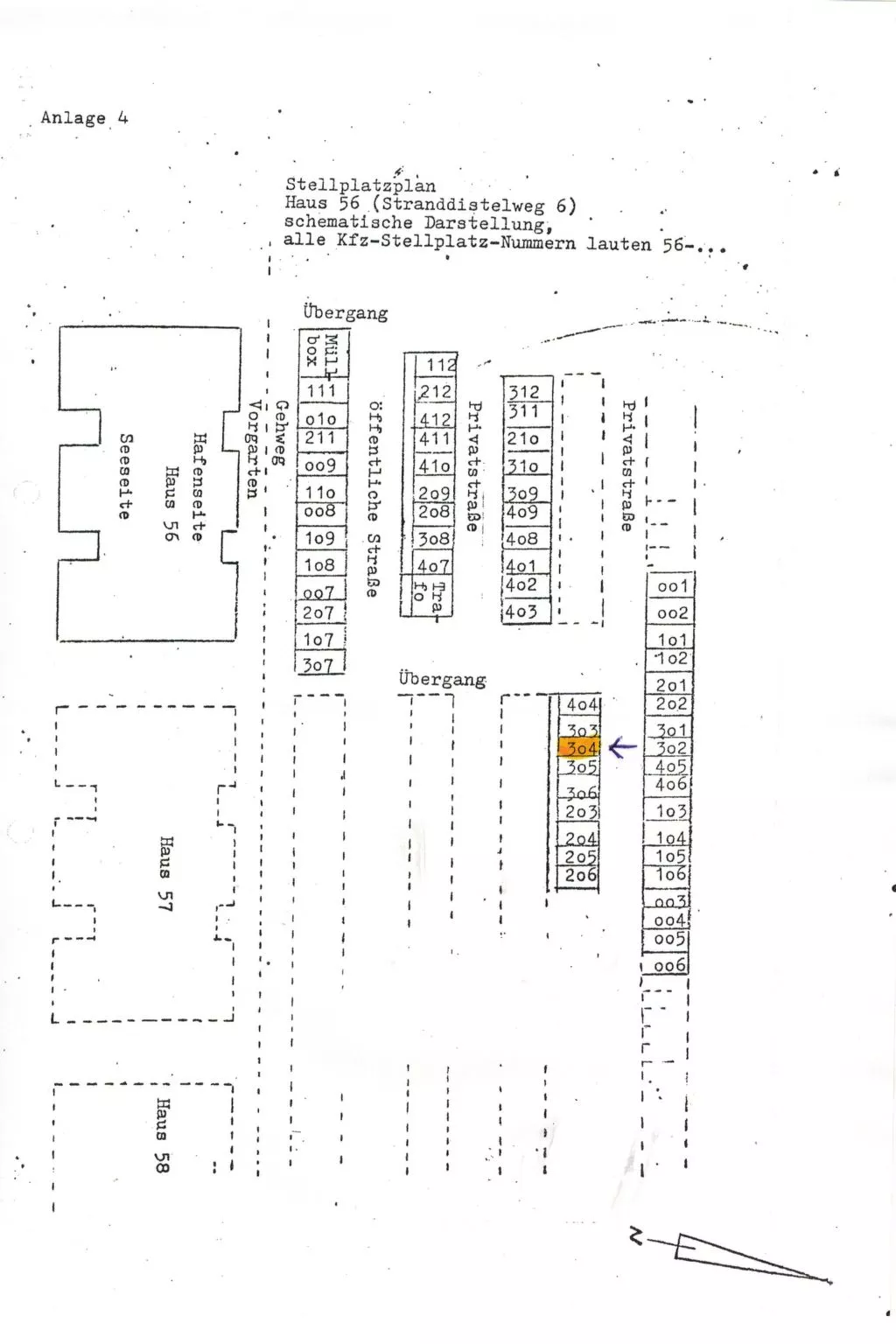Südbalkon mit Meerblick-Binnen