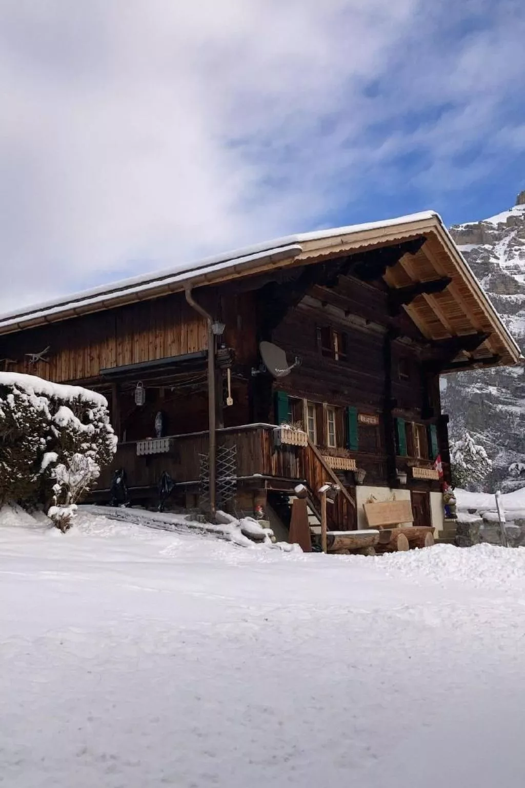 Mit Bergblick-Buiten