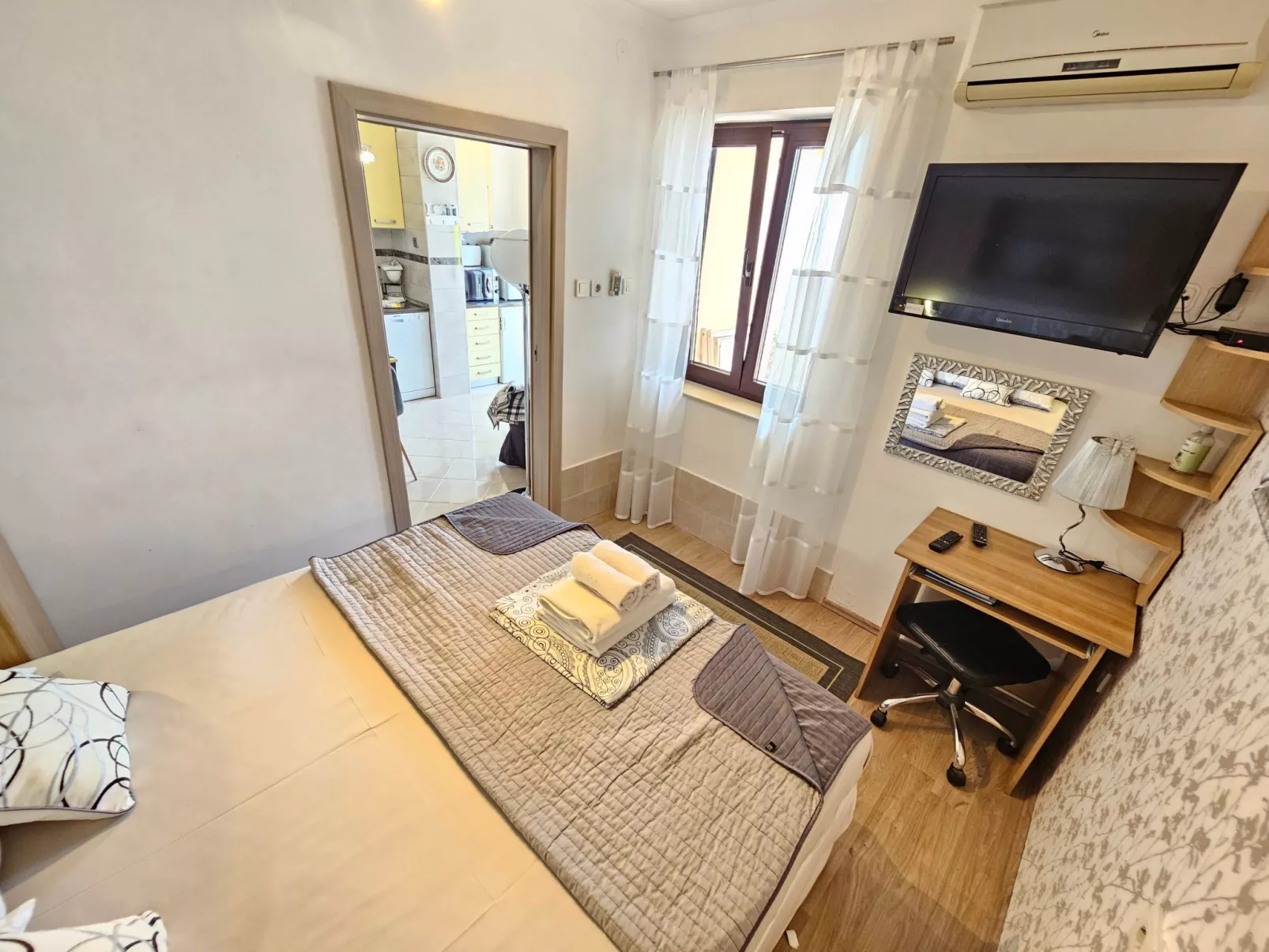 Wohnung für 2 Pers. mit Balkon-Binnen