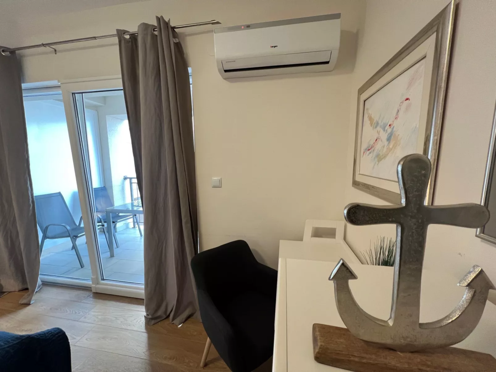 Studio-Wohnung am Meer Marina Mel-Binnen