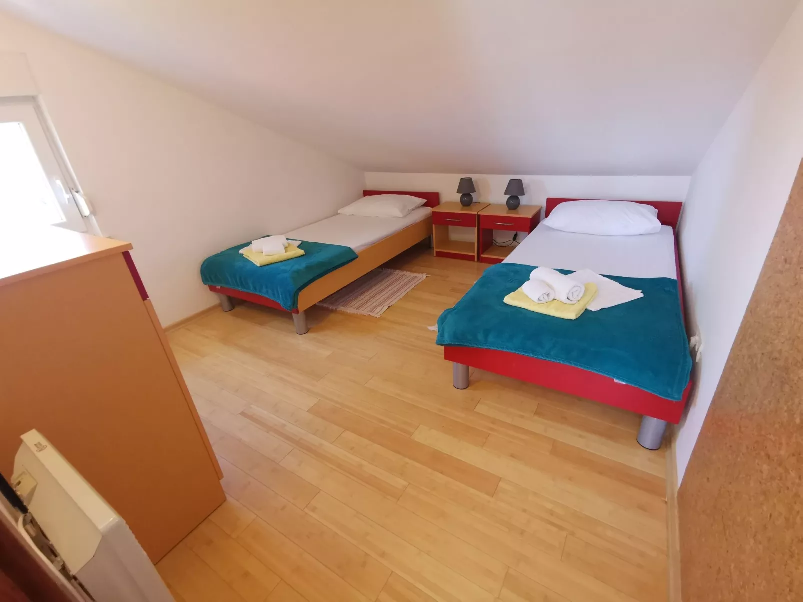 Wohnung für 6 Personen mit Terrasse und Meerblick-Binnen