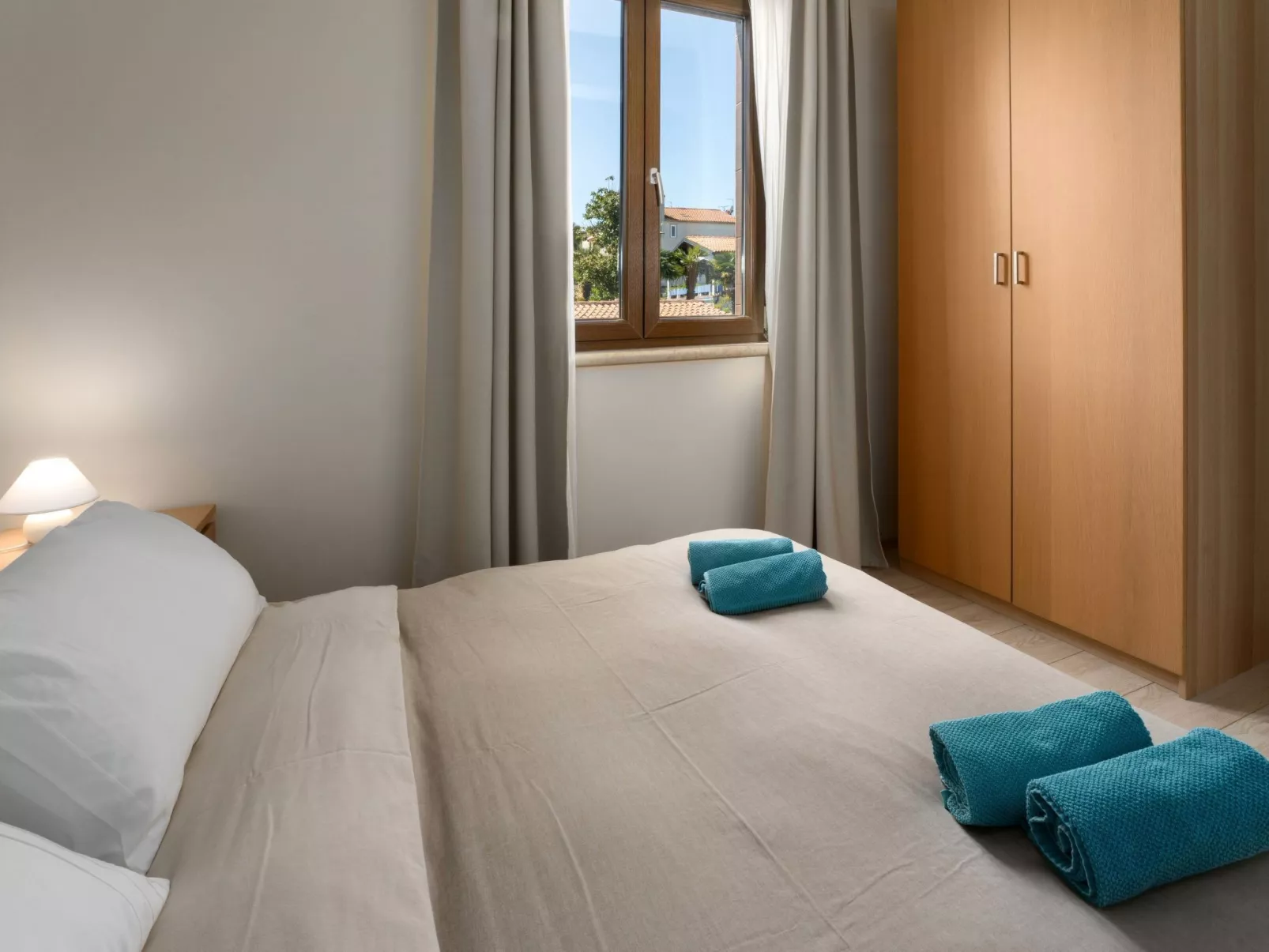 Schönes Appartement Mala 4 mit Pool-Binnen