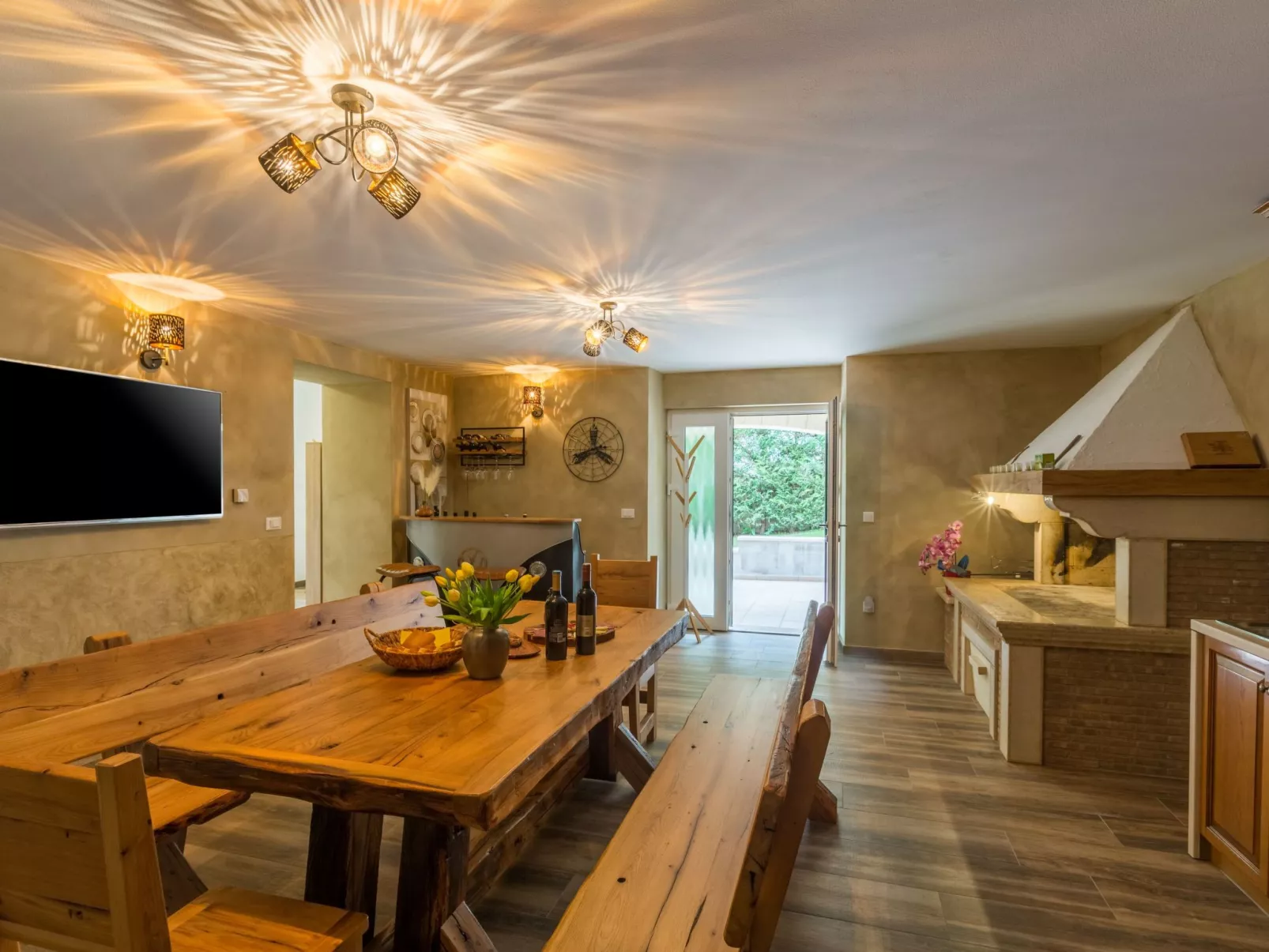 Villa Anabel bei Porec mit Pool, Jacuzzi und Sauna-Binnen