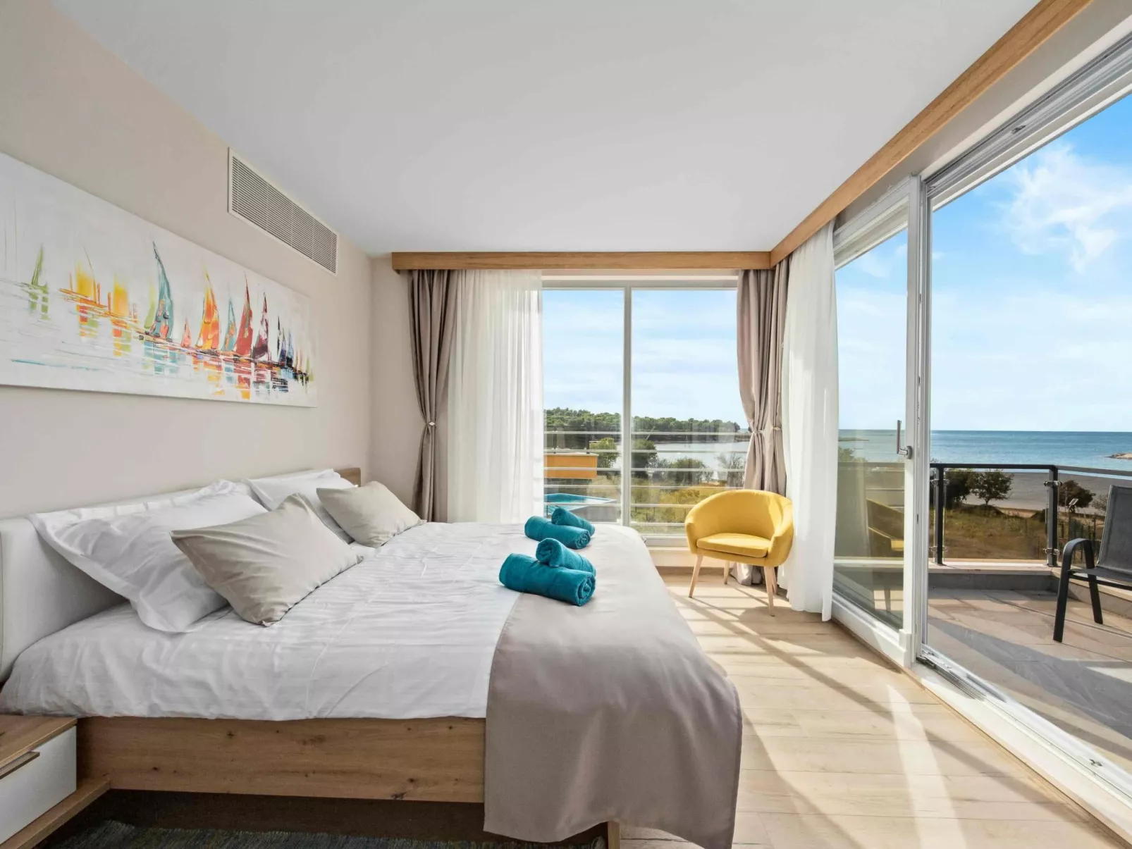 Villa Palma - Luxusvilla am Meer für 6 Personen-Binnen