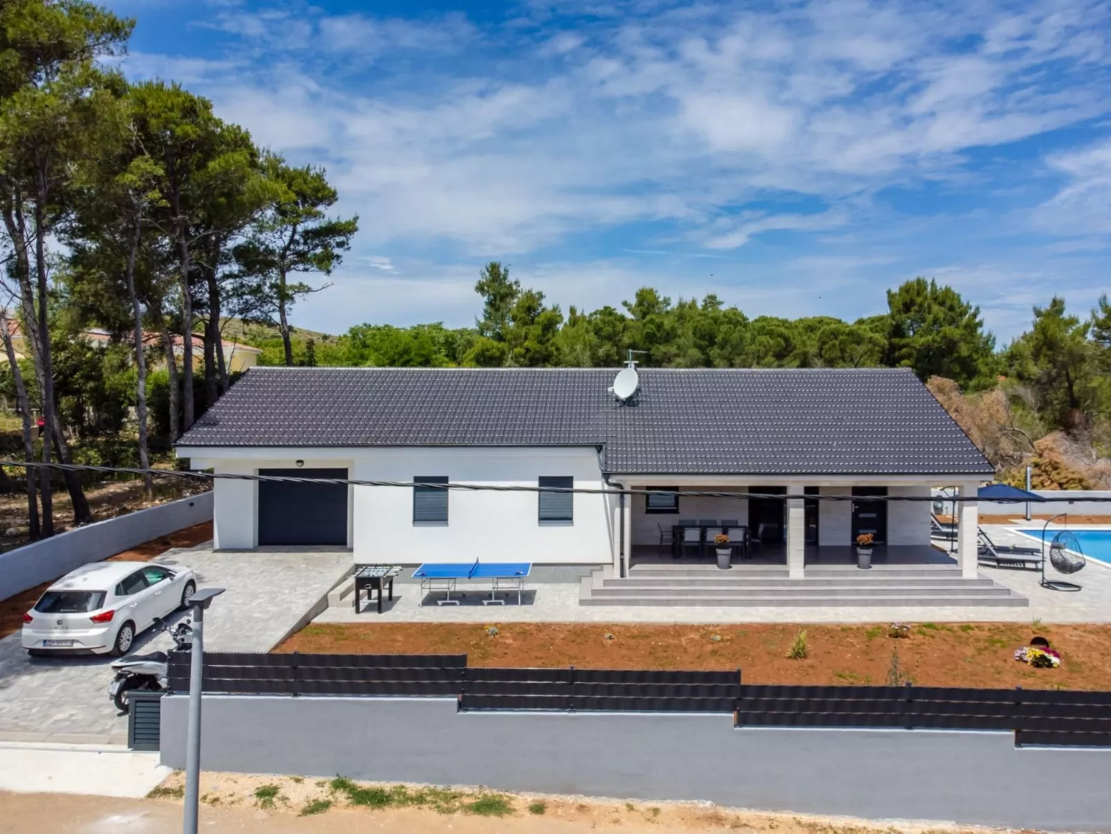 NEU Ferienhaus in Vir -TA Leut Agency-Buiten