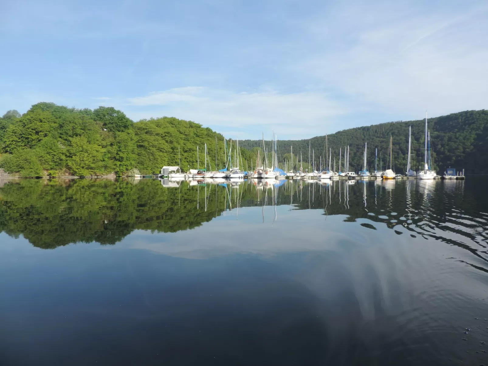 Gartenblick in Vöhl-Basdorf-Buiten