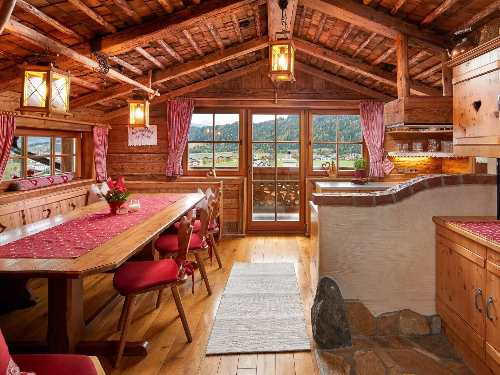 Im Almdorf in Flachau-Binnen