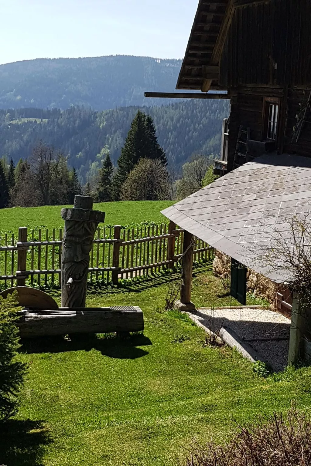 Almhütte Helmut Dischgerbrent in Sankt Margarethen-Buiten