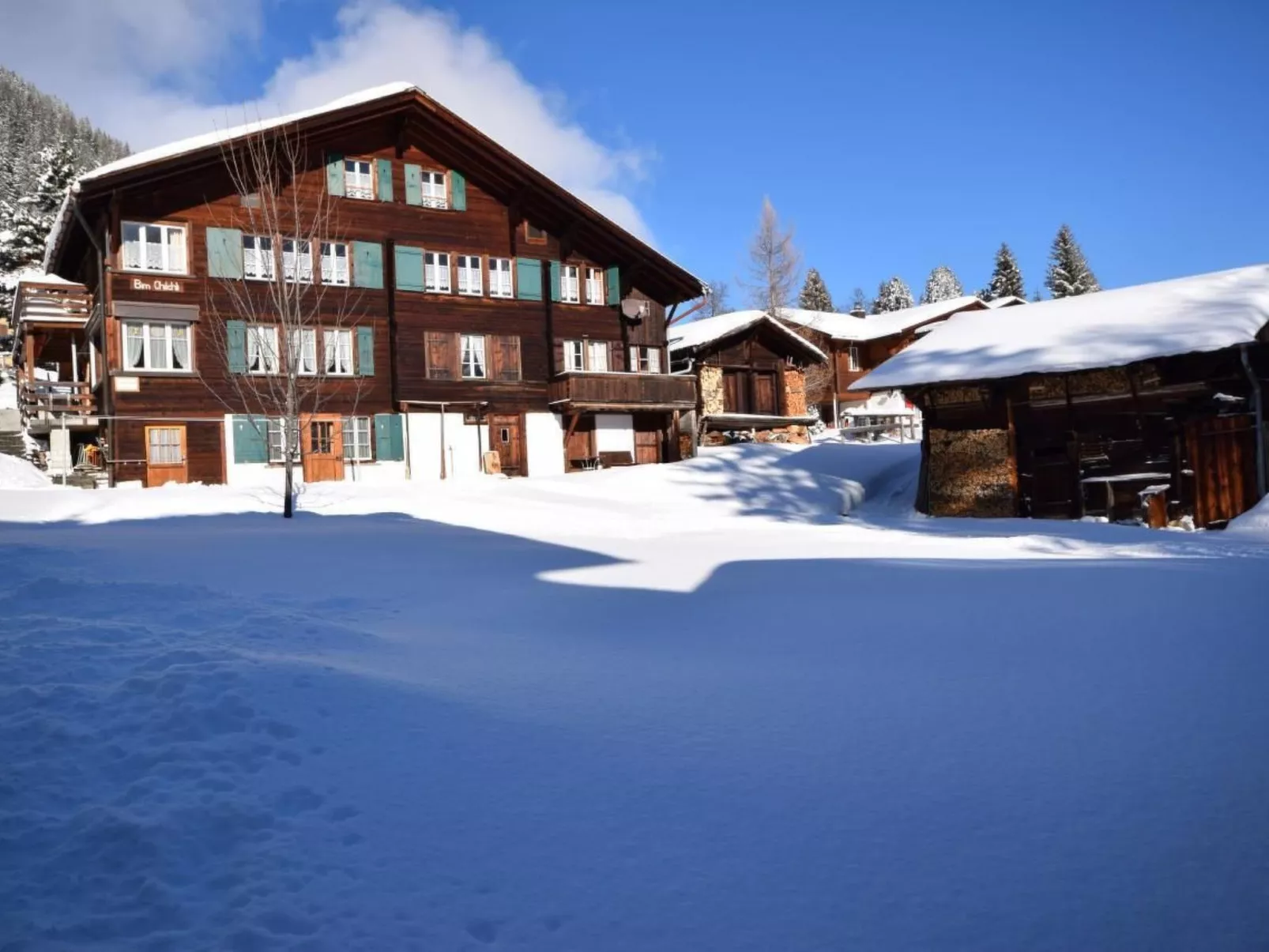 Studio bim Chilchli - Buiten