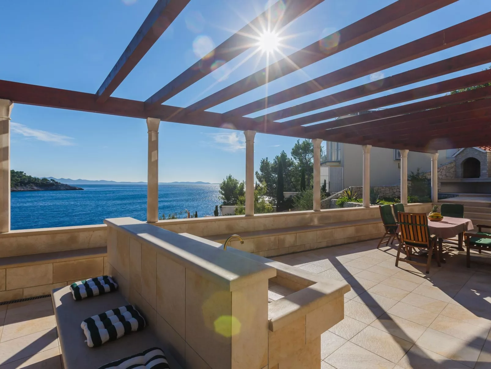 Ferienvilla "Osibova" mit Blick auf das Wasser-Image-tags.info