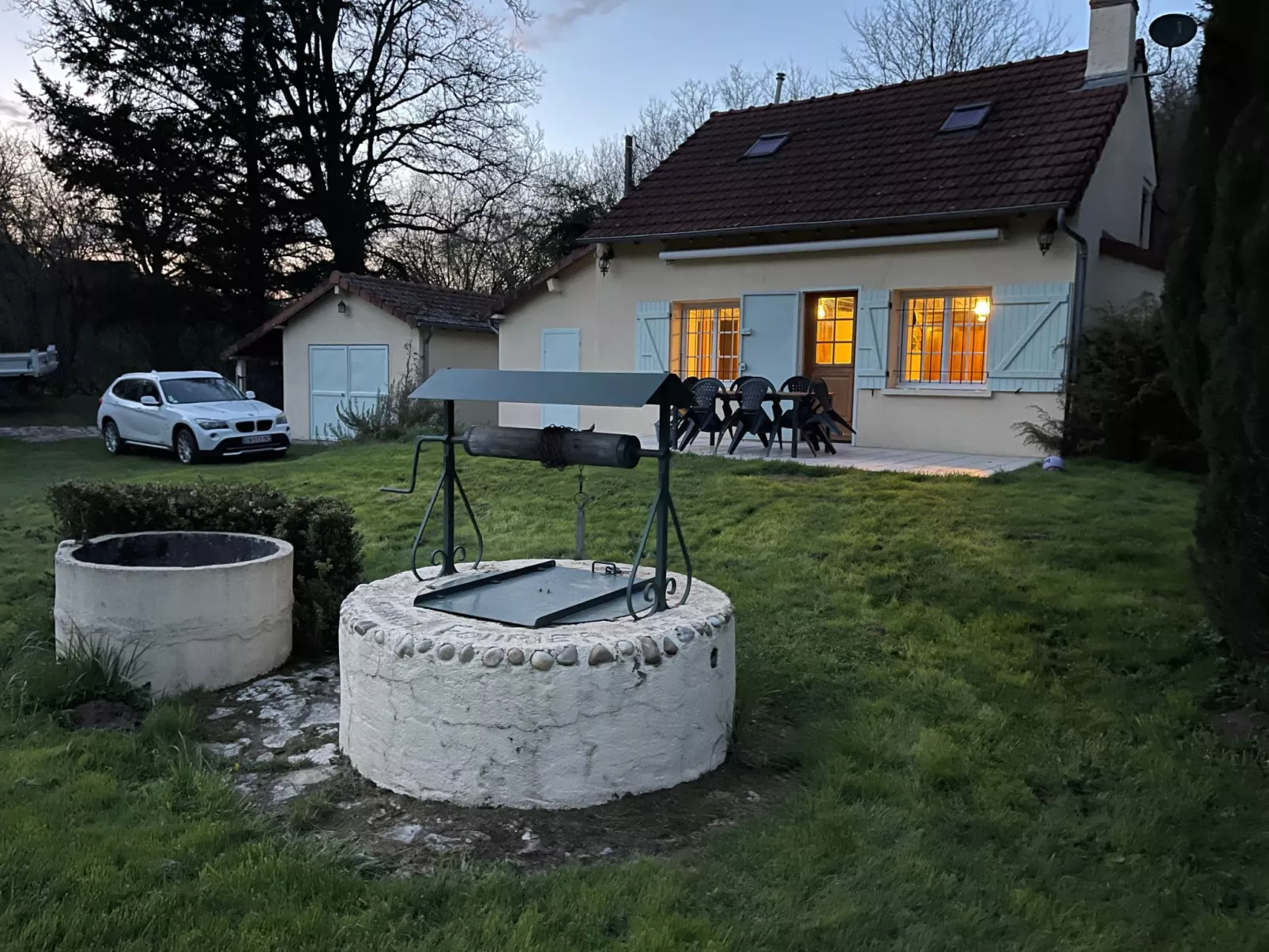 Für 6 Pers. mit eigenem Teich-Buiten