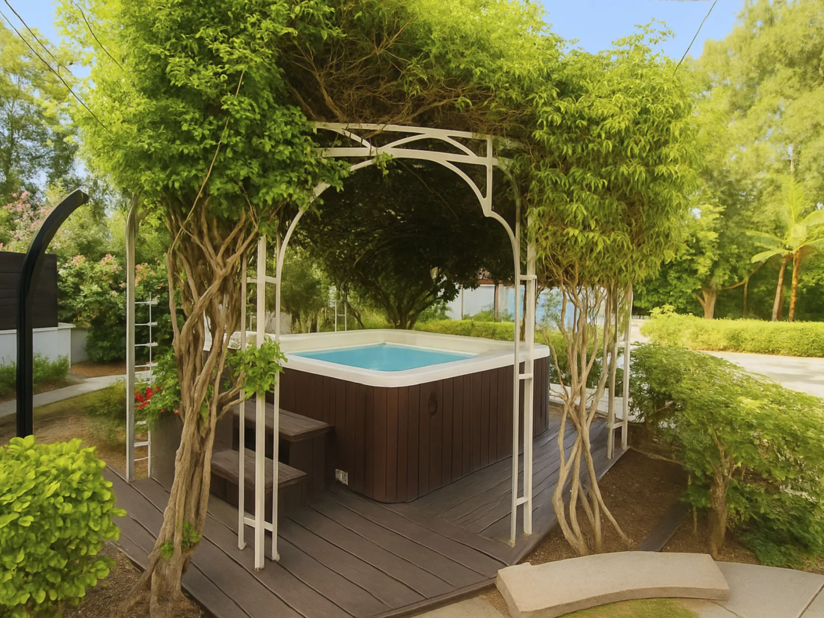 Villa Kleines Paradies-Buiten