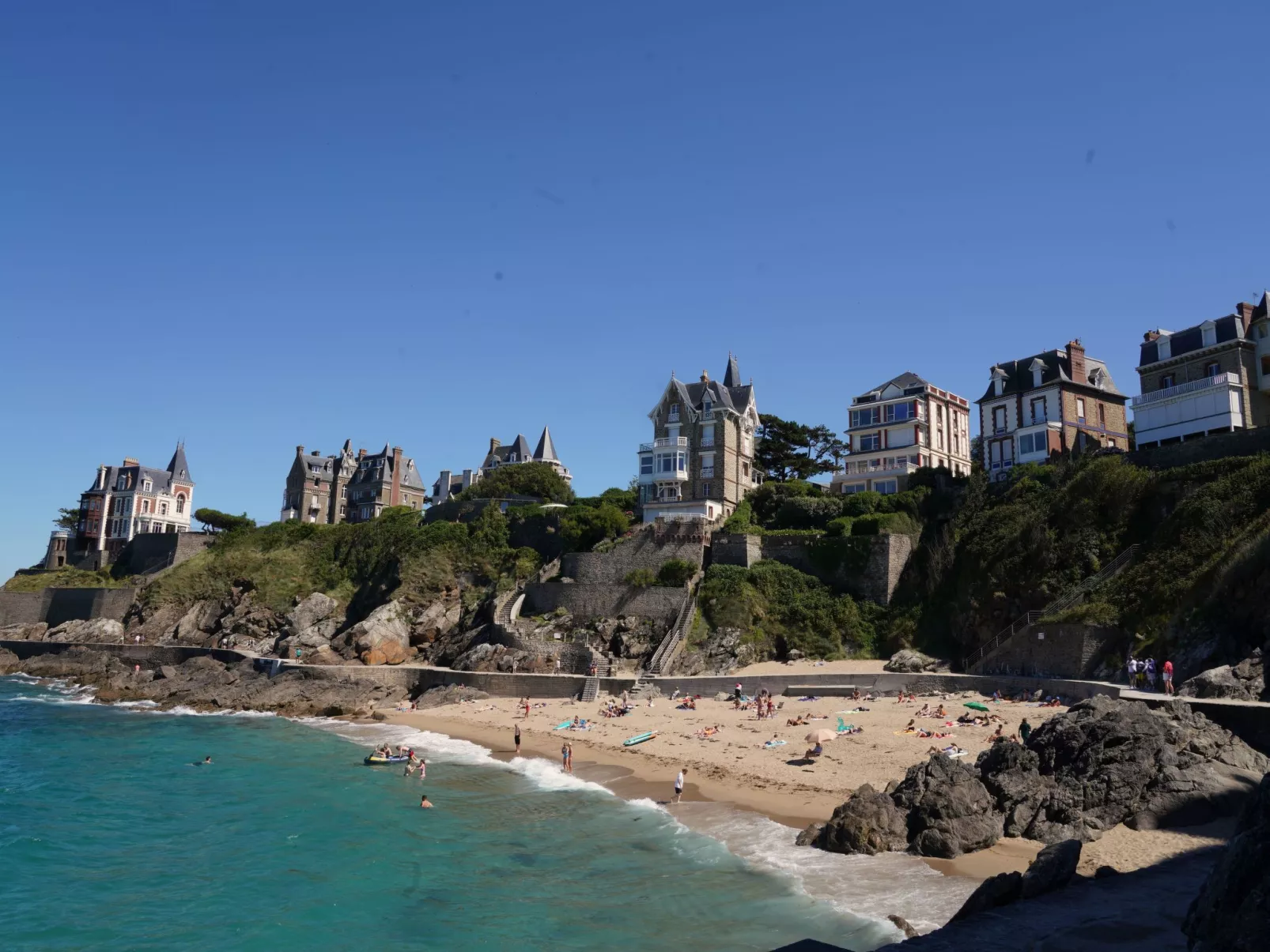 Villa La Côte du Chat -Familienhaus Bretagne-Buiten