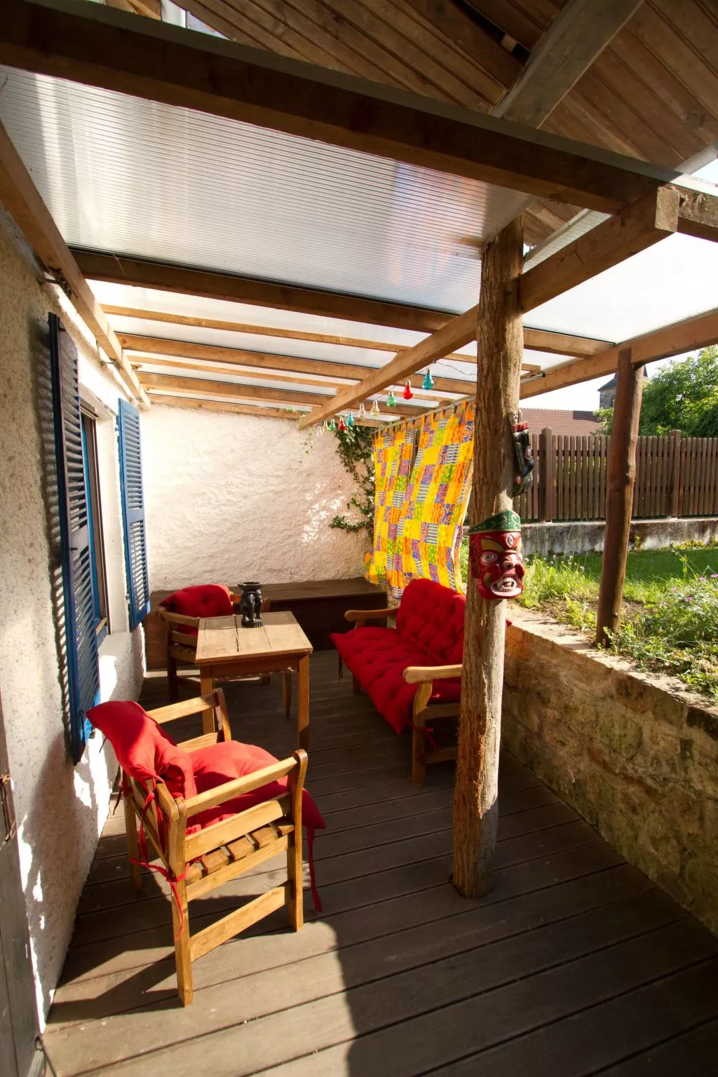 In Celles-En-Bassigny  umzäunter Garten-Buiten