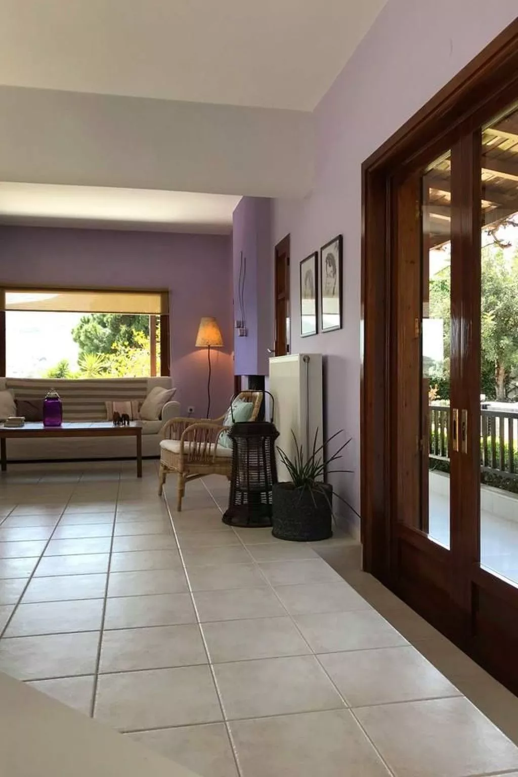 Geräumiges Ferienhaus in Chania mit Meerblick-Binnen