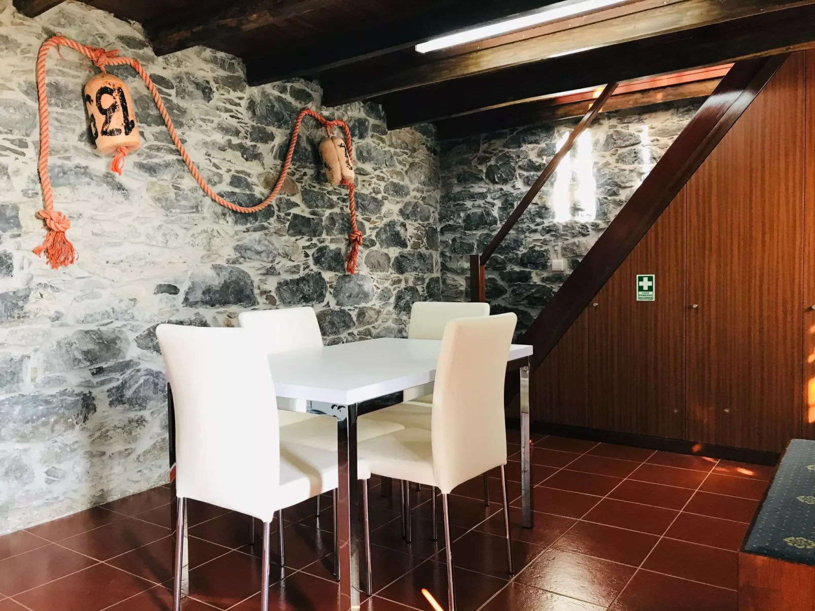 Casa Lugar da Ribeira mit Dachterrasse-Binnen