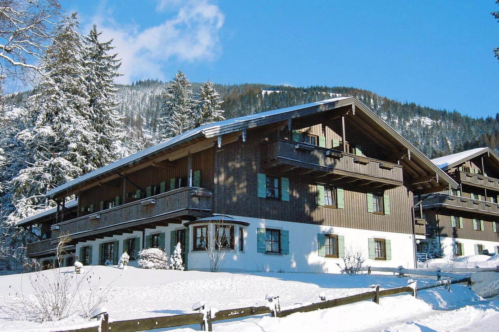 Ferienwohnung im Haus Schönbrunn-Uitzicht winter