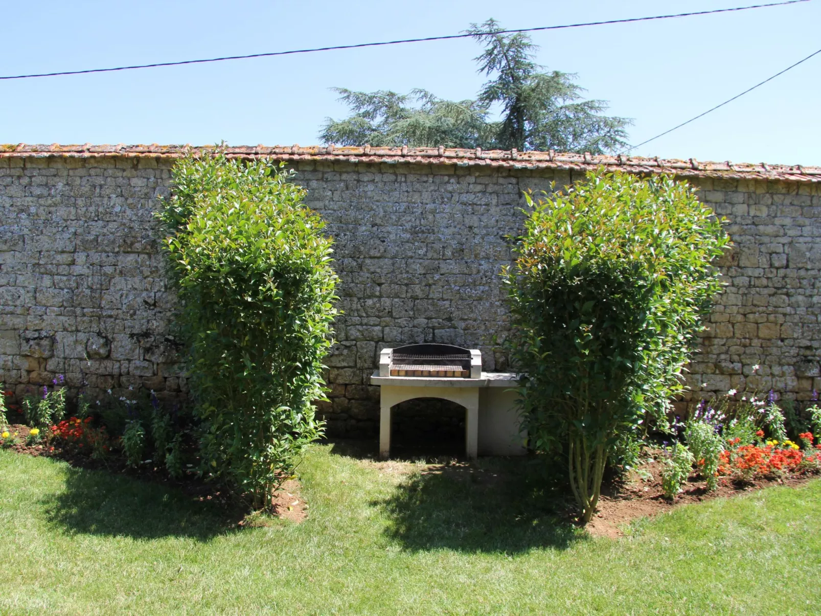 Villa "La Bergerie" mit Privatpool und Spa-Buiten